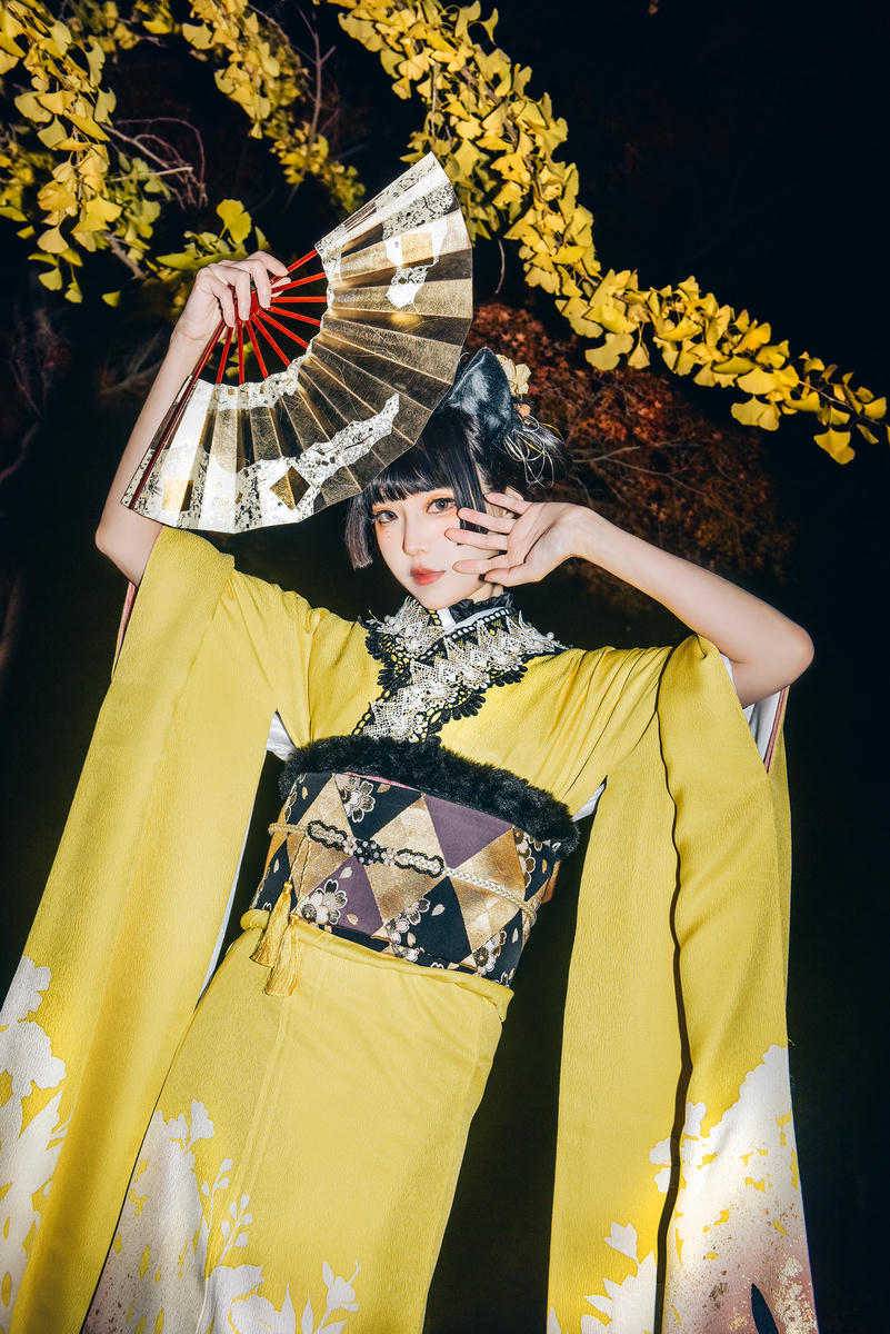 ElyEE子 NO.159 2024.November-Tier 4 [70P12V 300MB]-Ginkgo Black Cat銀杏黑貓_第2集