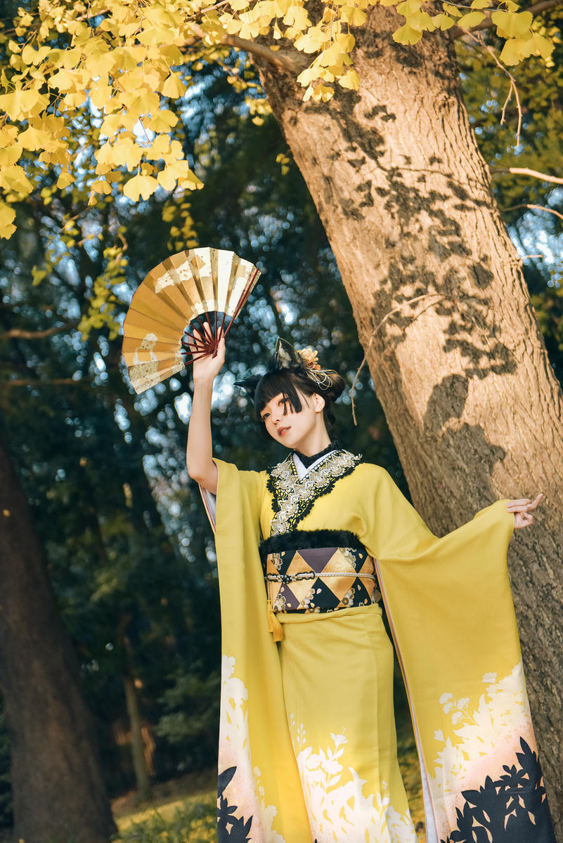 ElyEE子 NO.159 2024.November-Tier 4 [70P12V 300MB]-Ginkgo Black Cat銀杏黑貓_第1集