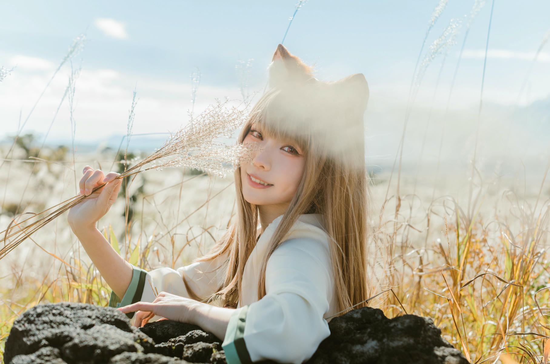 ElyEE子 NO.160 2024年12月订阅 (3套)[129P7V 552M]-A-Breeze狼與微風 [34P 3V]_第2集