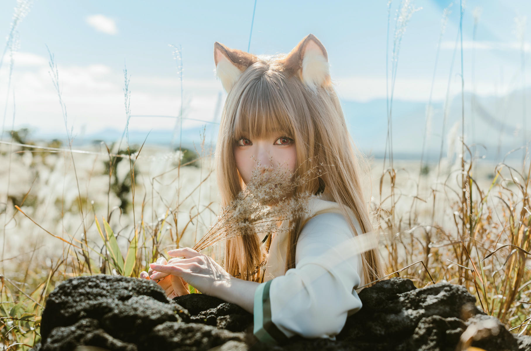 ElyEE子 NO.160 2024年12月订阅 (3套)[129P7V 552M]-A-Breeze狼與微風 [34P 3V]_第2集