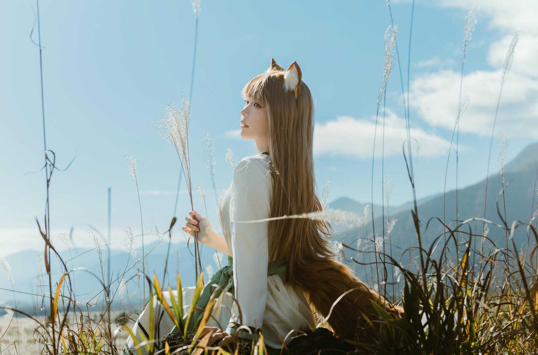 ElyEE子 NO.160 2024年12月订阅 (3套)[129P7V 552M]-A-Breeze狼與微風 [34P 3V]_第2集