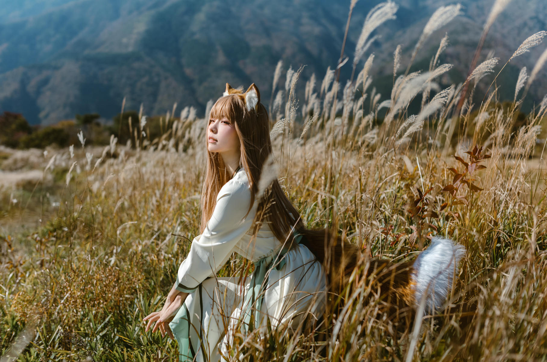 ElyEE子 NO.160 2024年12月订阅 (3套)[129P7V 552M]-A-Breeze狼與微風 [34P 3V]_第1集