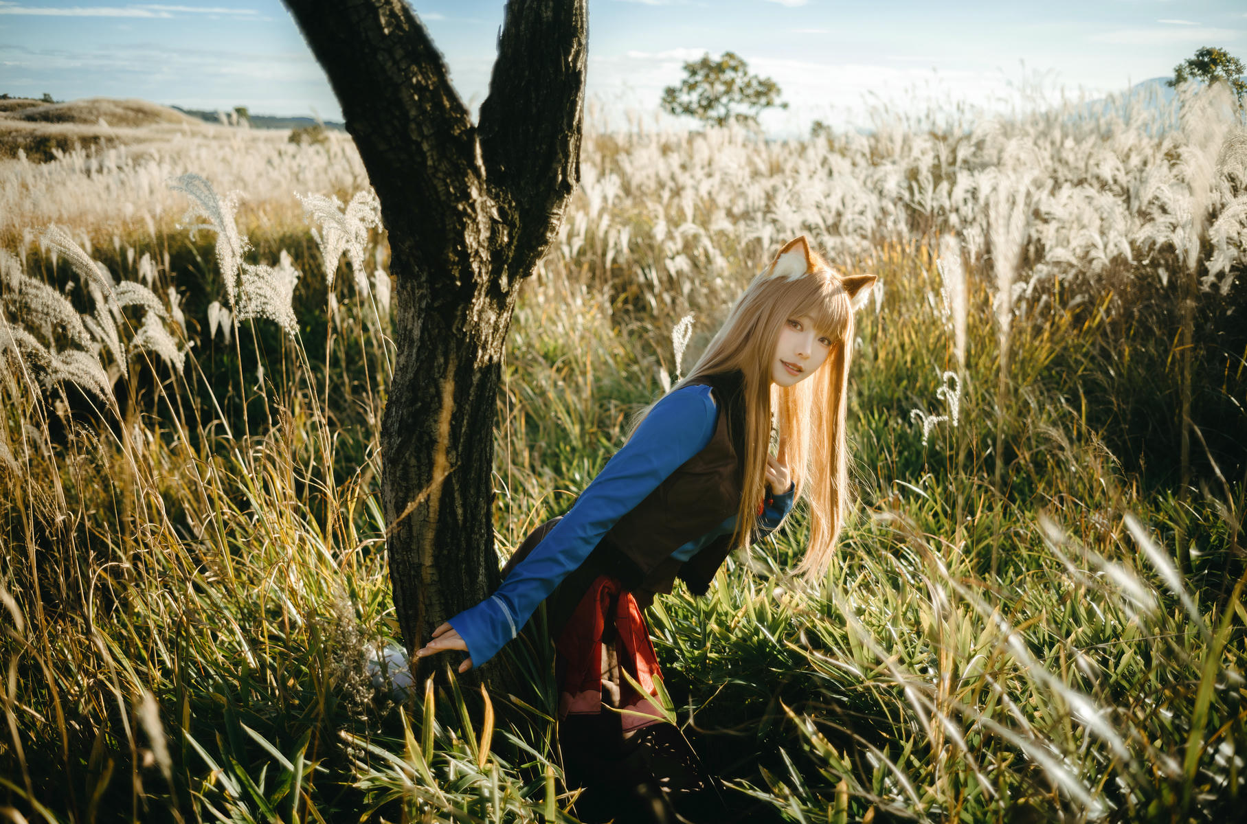 ElyEE子 NO.160 2024年12月订阅 (3套)[129P7V 552M]-B-Soft Glow狼與暖陽 [52P 1V]_第1集