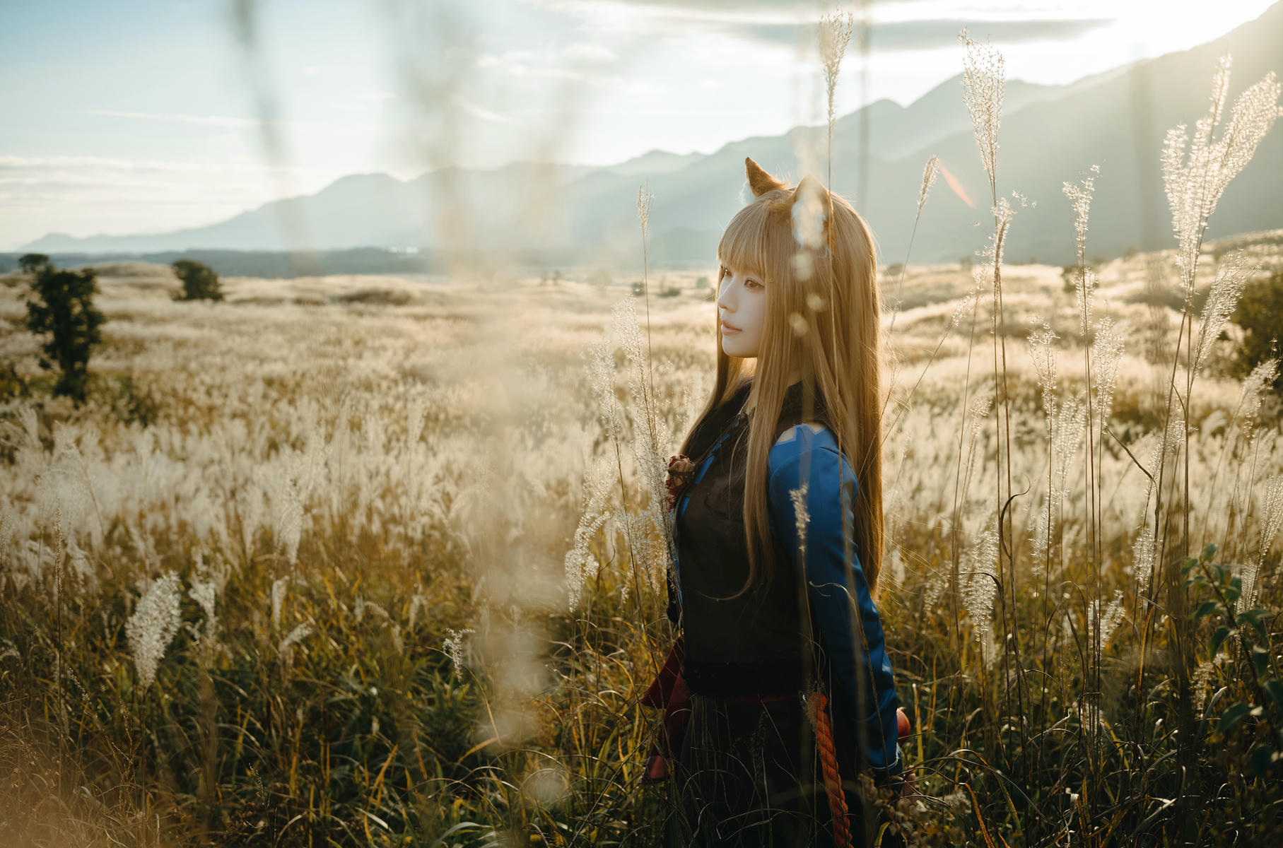 ElyEE子 NO.160 2024年12月订阅 (3套)[129P7V 552M]-B-Soft Glow狼與暖陽 [52P 1V]_第2集