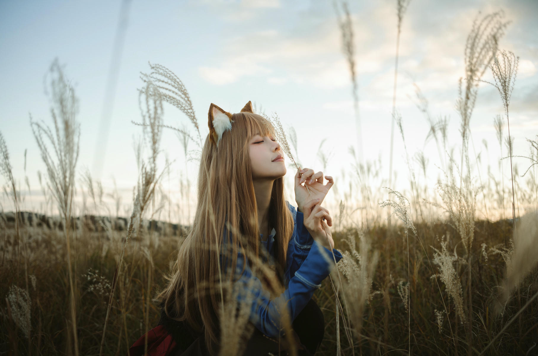 ElyEE子 NO.160 2024年12月订阅 (3套)[129P7V 552M]-B-Soft Glow狼與暖陽 [52P 1V]_第2集