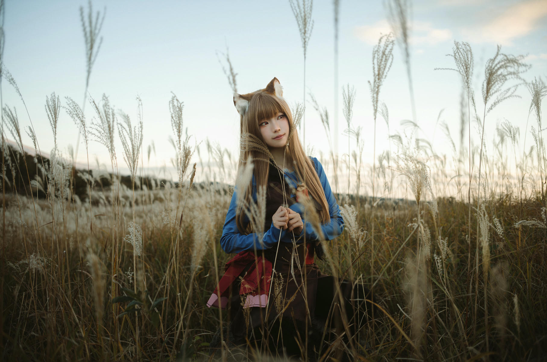 ElyEE子 NO.160 2024年12月订阅 (3套)[129P7V 552M]-B-Soft Glow狼與暖陽 [52P 1V]_第3集