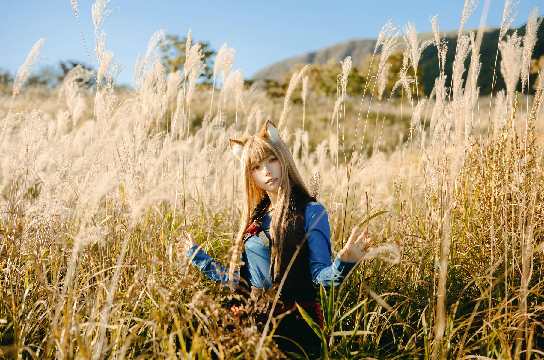 ElyEE子 NO.160 2024年12月订阅 (3套)[129P7V 552M]-B-Soft Glow狼與暖陽 [52P 1V]_第1集