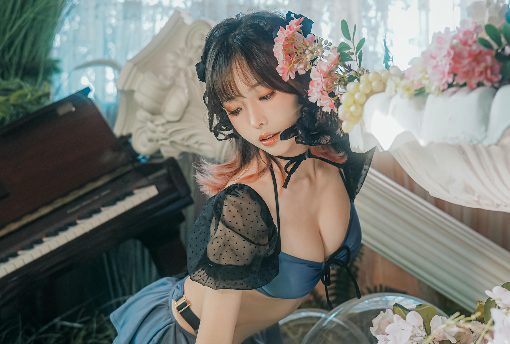 ElyEE子 NO.160 2024年12月订阅 (3套)[129P7V 552M]-C- Fairytale Wonderland童話仙境 [43P 3V]_第2集