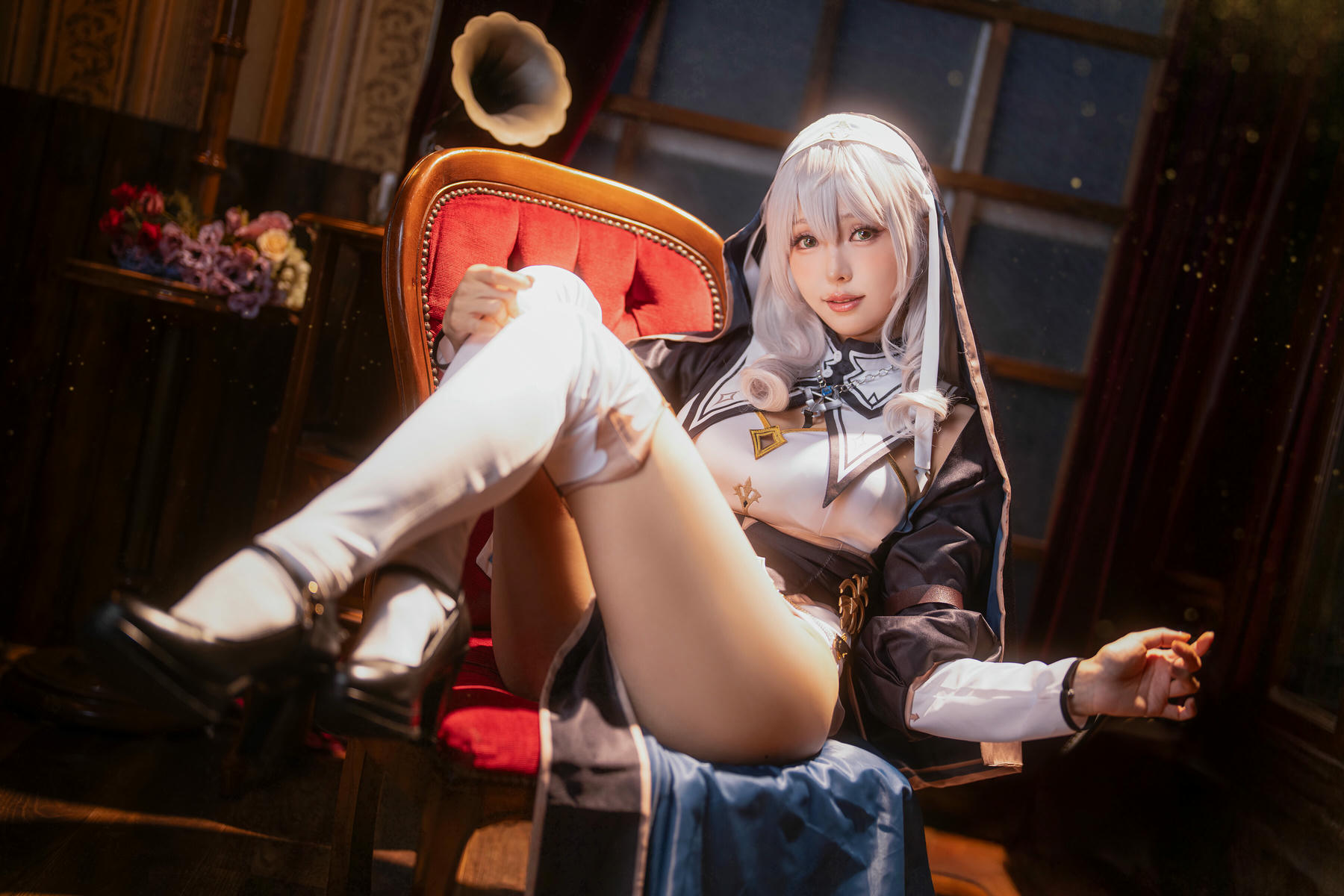 ElyEE子 NO.164 Shirogane noel~Nun [27P13V 206MB]_第2集