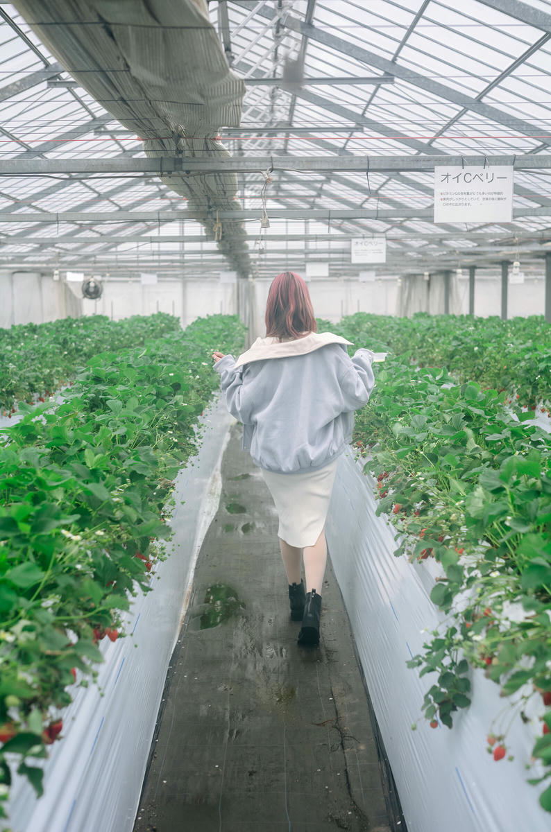 ElyEE子 NO.165 Strawberry Picking Date [34P2V 128MB]_第1集