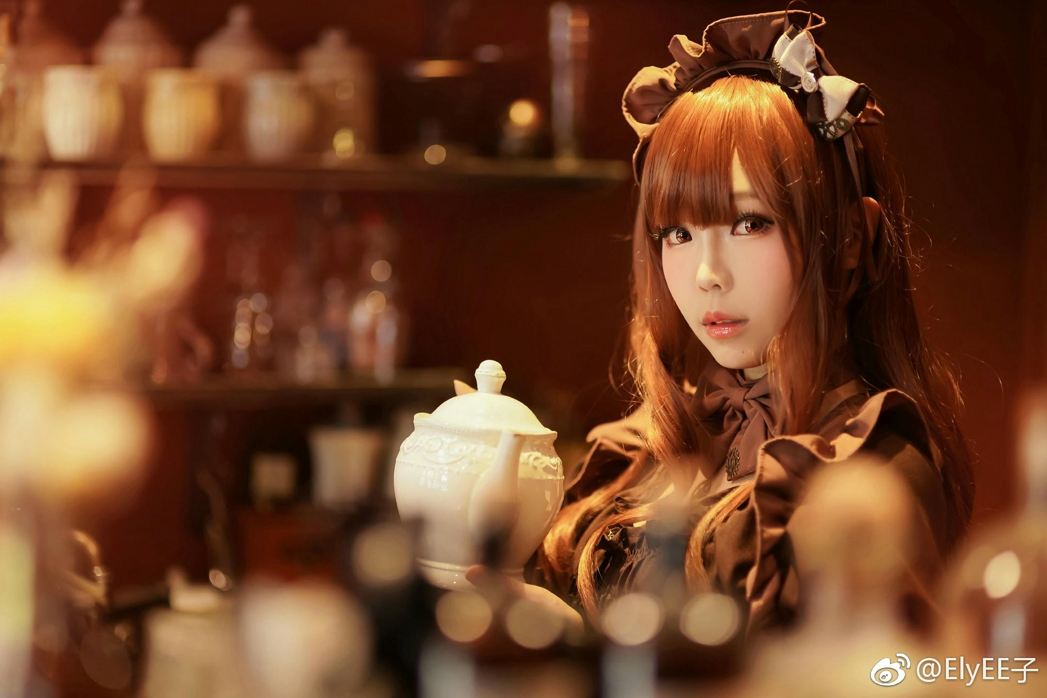 ElyEE子 NO.034 女仆咖啡店 [17P 47.18 MB]_第1集