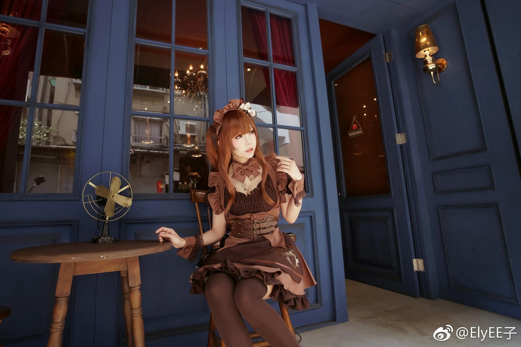 ElyEE子 NO.034 女仆咖啡店 [17P 47.18 MB]_第1集
