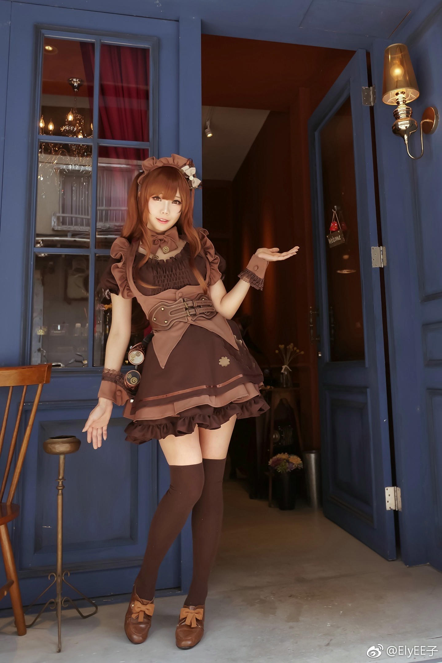 ElyEE子 NO.034 女仆咖啡店 [17P 47.18 MB]_第1集