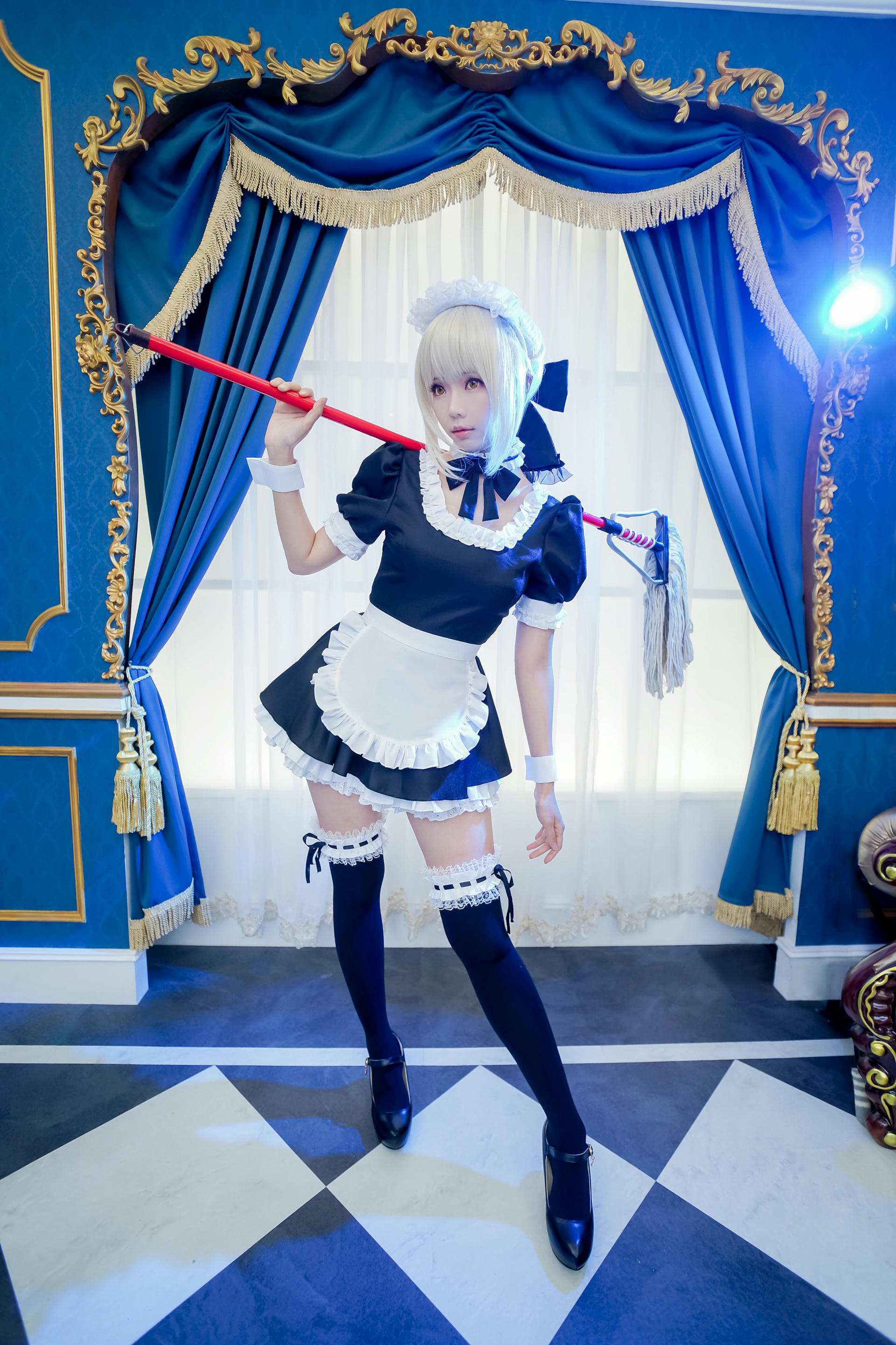 ElyEE子 NO.038 saber-女仆 [17P 55.75 MB]_第1集