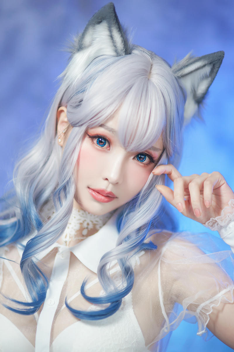 ElyEE子 NO.043 猫耳白丝带 [54P 165.28 MB]_第2集