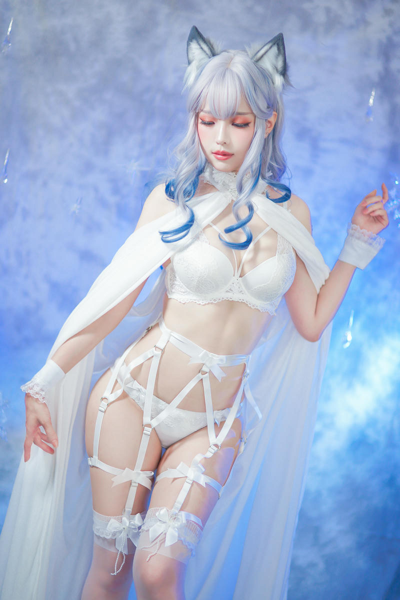 ElyEE子 NO.043 猫耳白丝带 [54P 165.28 MB]_第2集