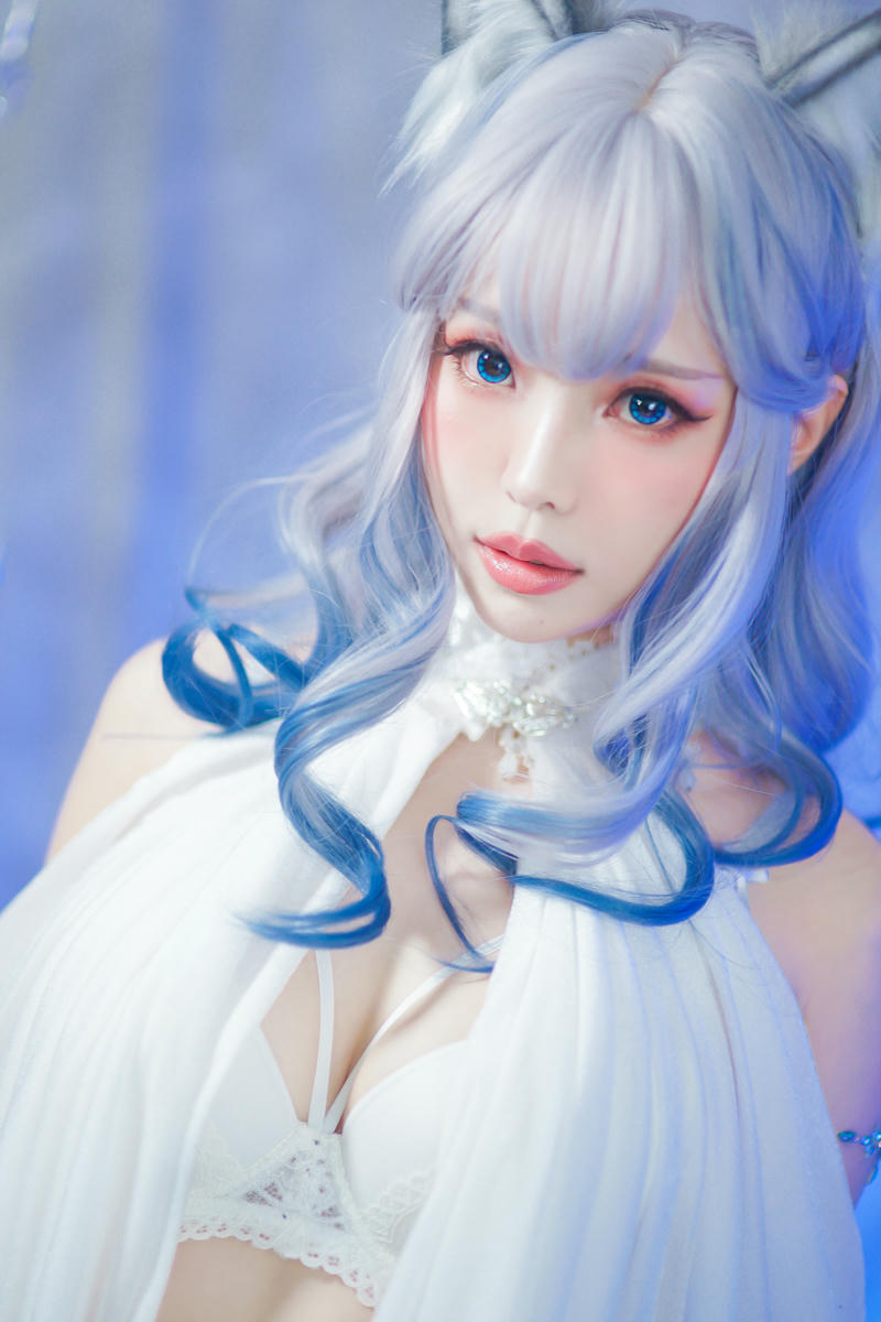 ElyEE子 NO.043 猫耳白丝带 [54P 165.28 MB]_第2集