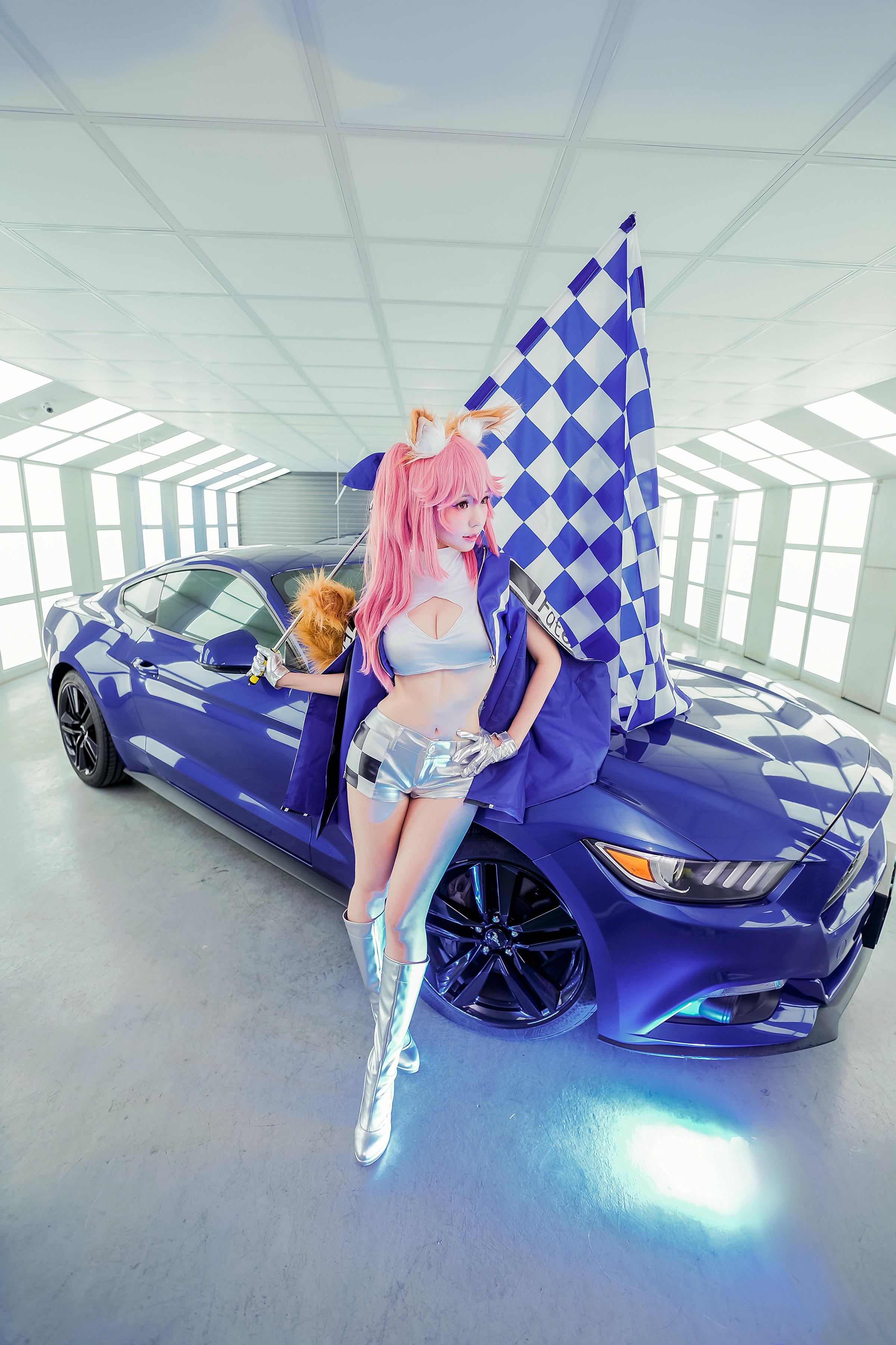 ElyEE子 NO.045 玉藻前-赛车 [33P 167.93 MB]_第1集