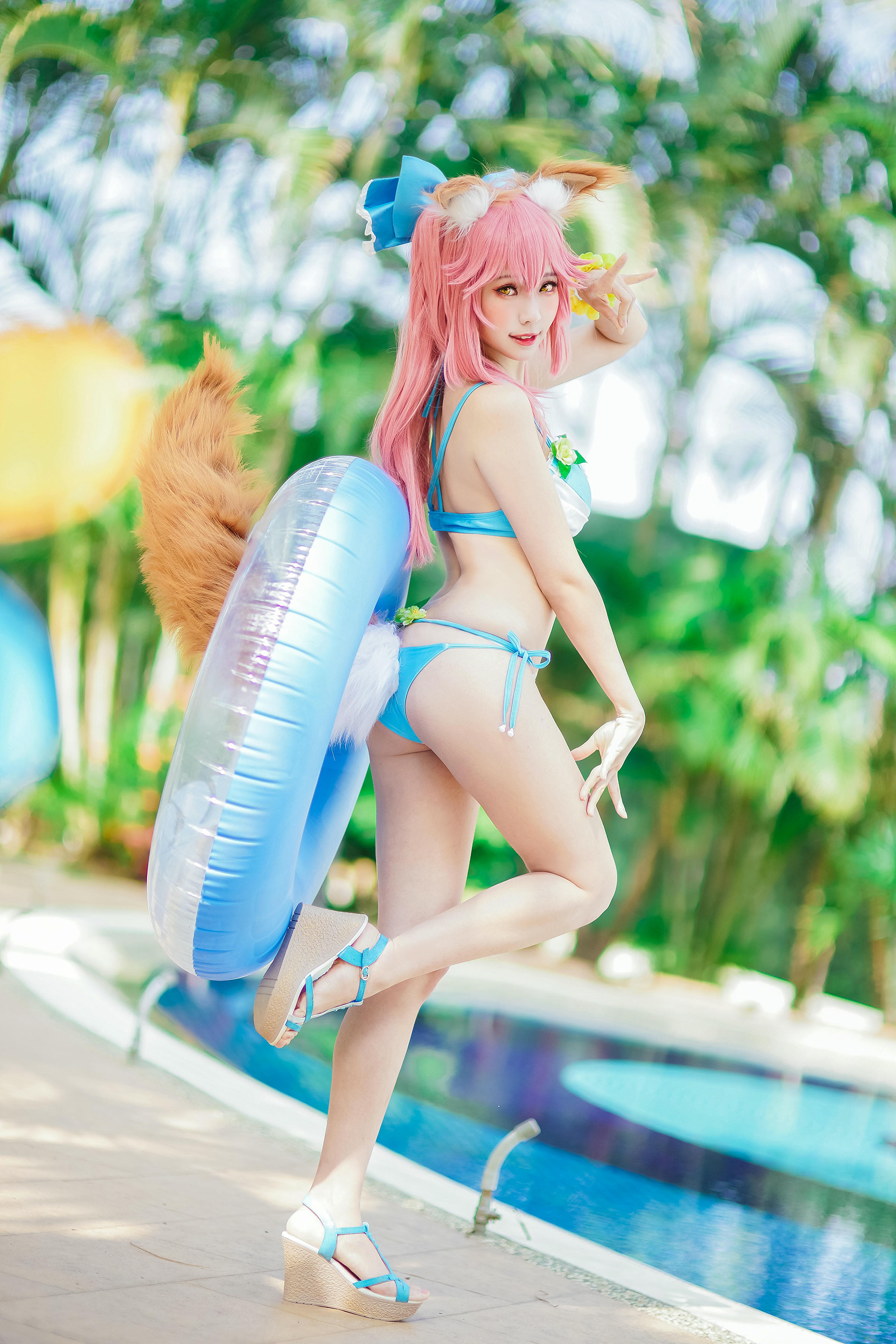 ElyEE子 NO.046 玉藻前-泳池 [39P 205.10 MB]_第1集