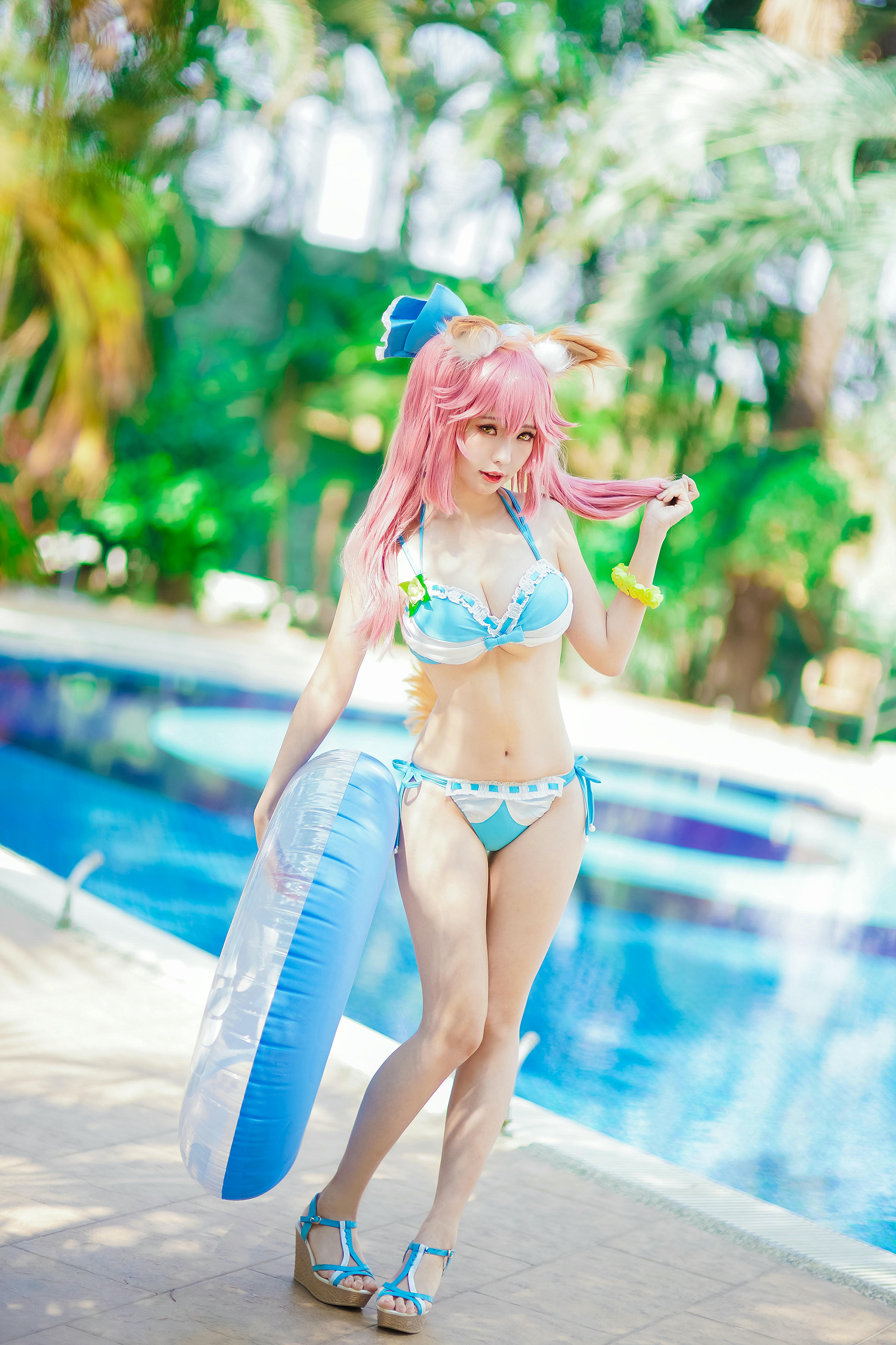 ElyEE子 NO.046 玉藻前-泳池 [39P 205.10 MB]_第1集