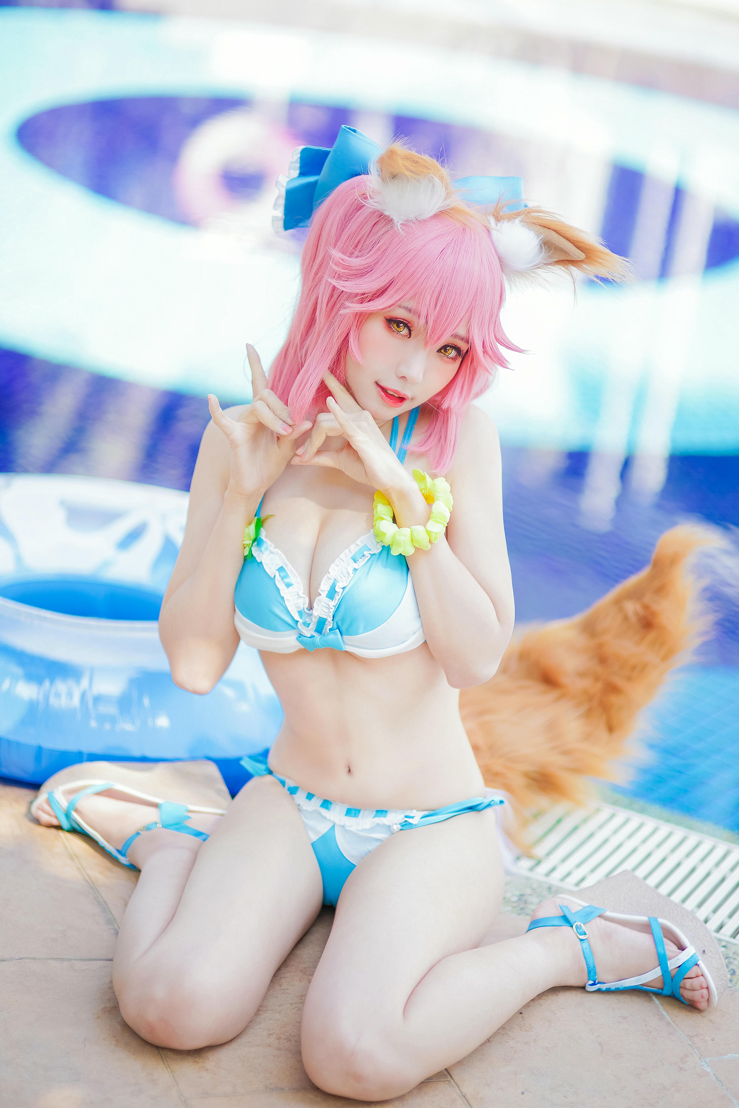 ElyEE子 NO.046 玉藻前-泳池 [39P 205.10 MB]_第1集