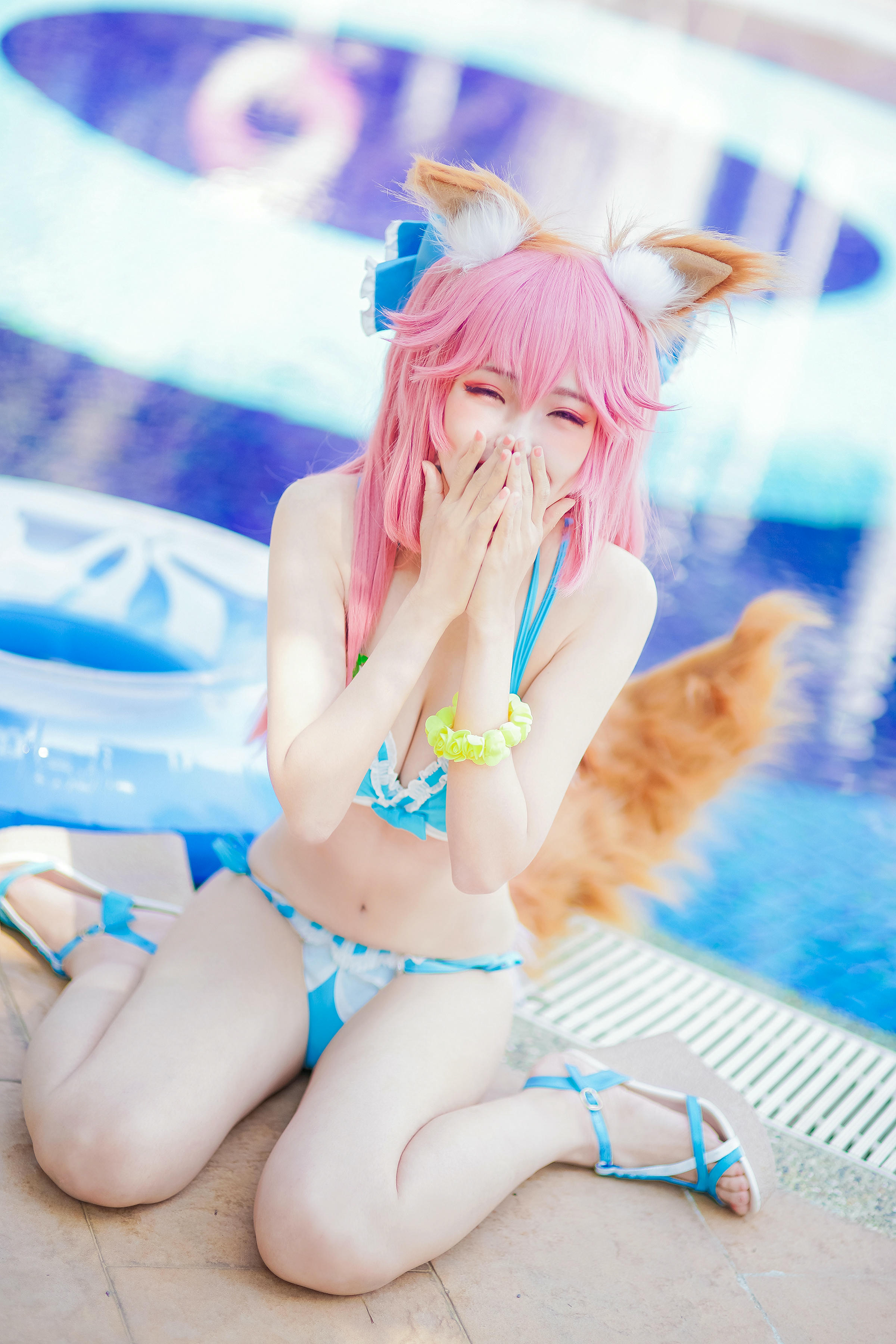 ElyEE子 NO.046 玉藻前-泳池 [39P 205.10 MB]_第1集