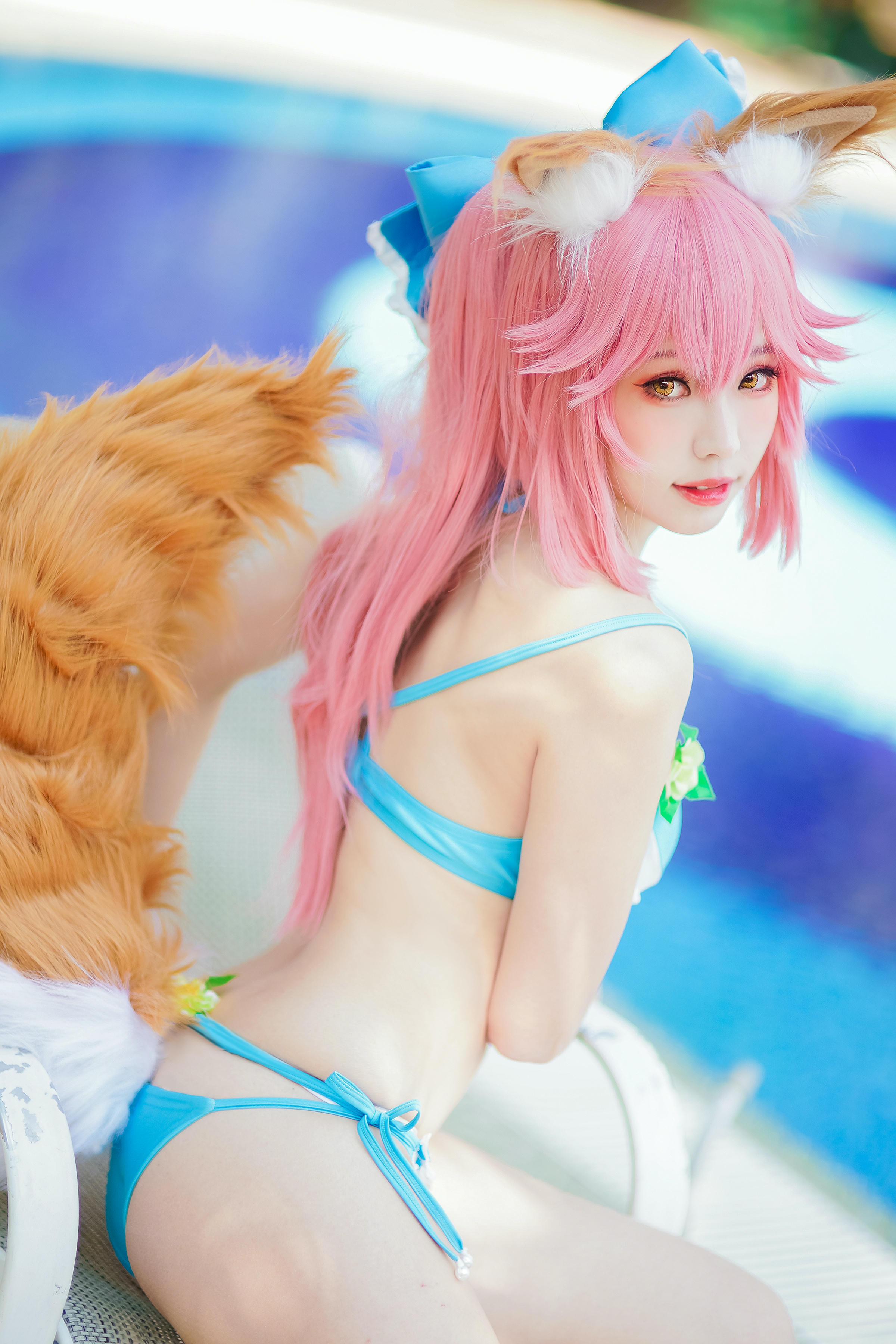 ElyEE子 NO.046 玉藻前-泳池 [39P 205.10 MB]_第2集