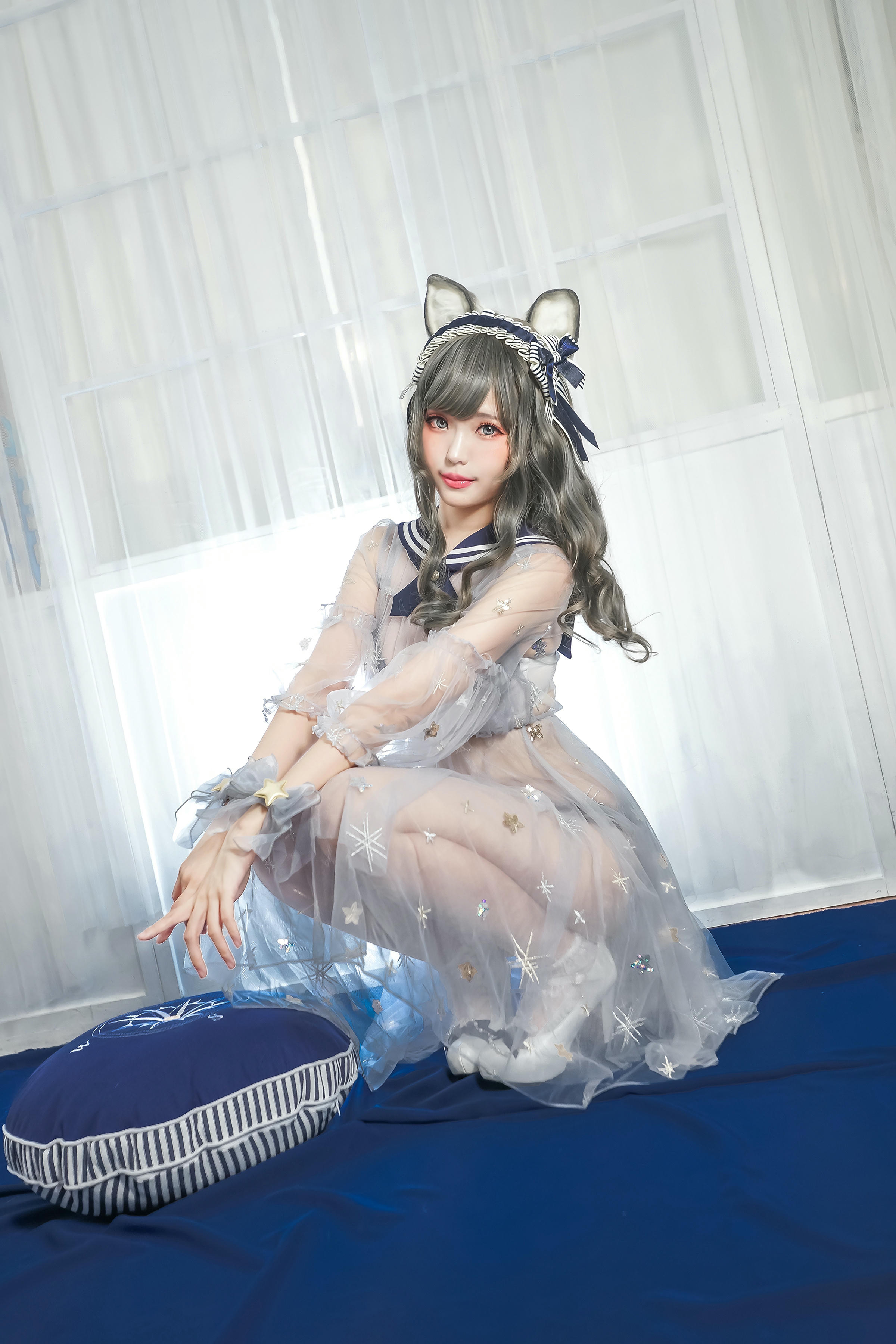 ElyEE子 NO.047 灰太狼-透明睡裙 [21P 99.87 MB]_第1集