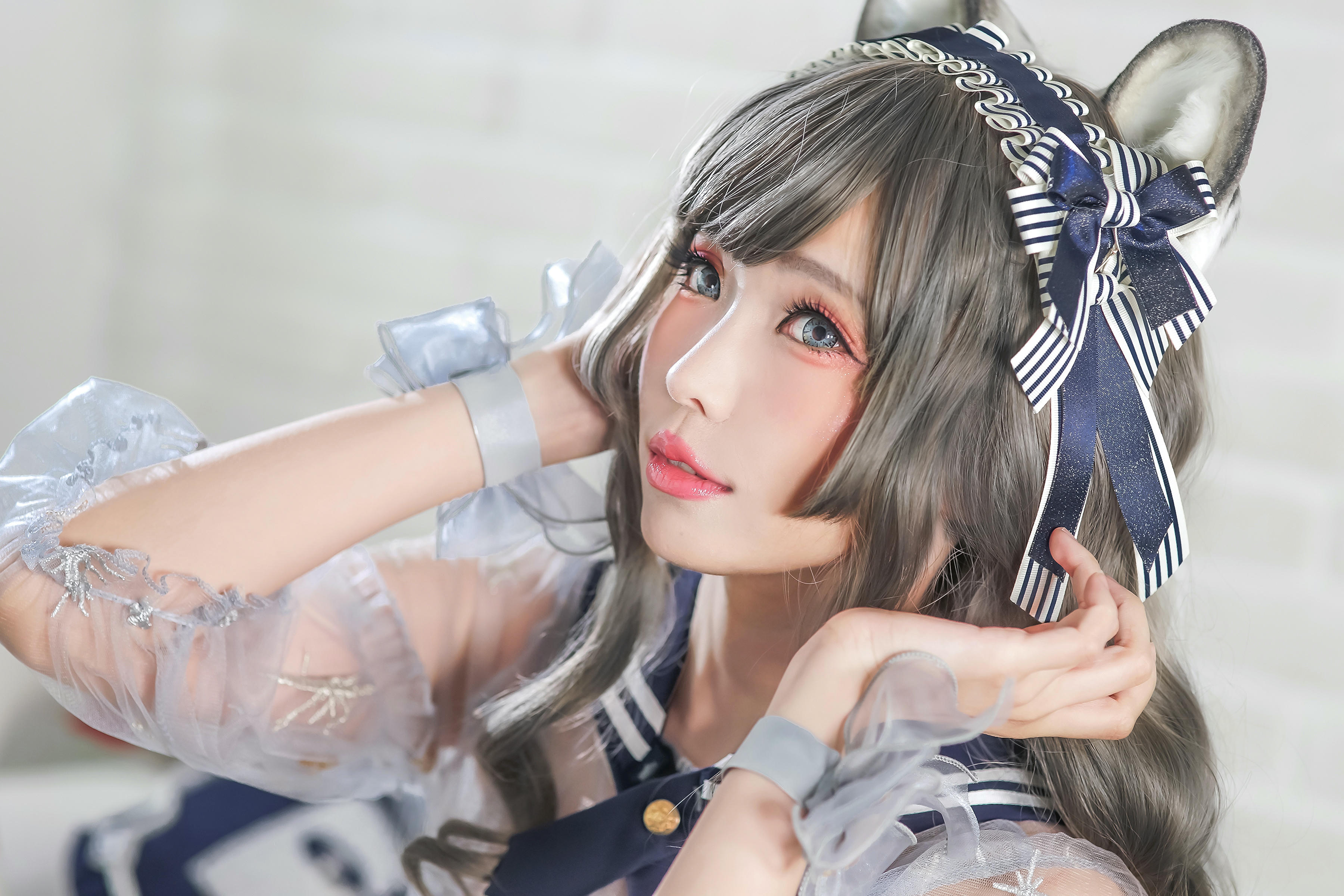 ElyEE子 NO.047 灰太狼-透明睡裙 [21P 99.87 MB]_第1集