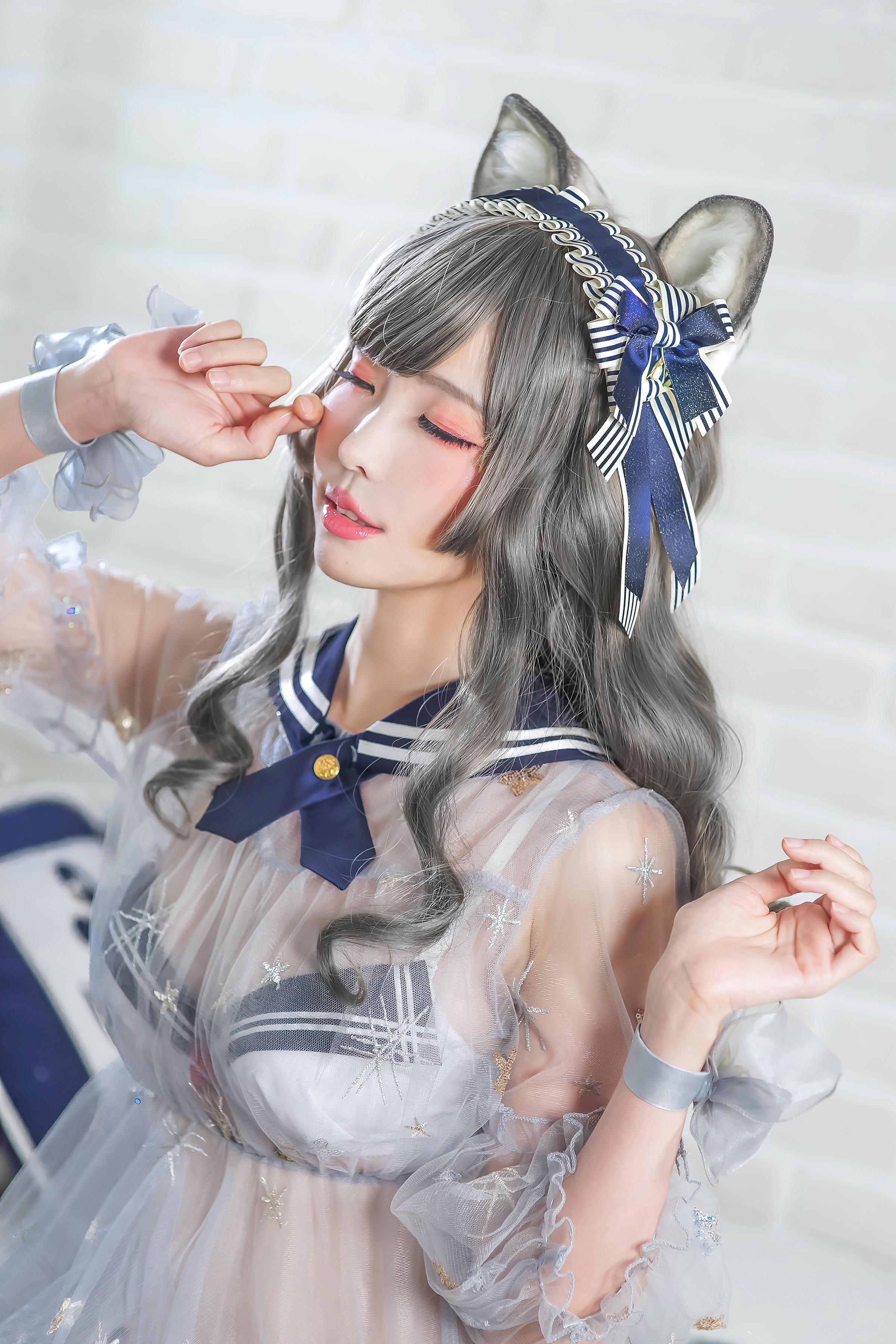 ElyEE子 NO.047 灰太狼-透明睡裙 [21P 99.87 MB]_第1集