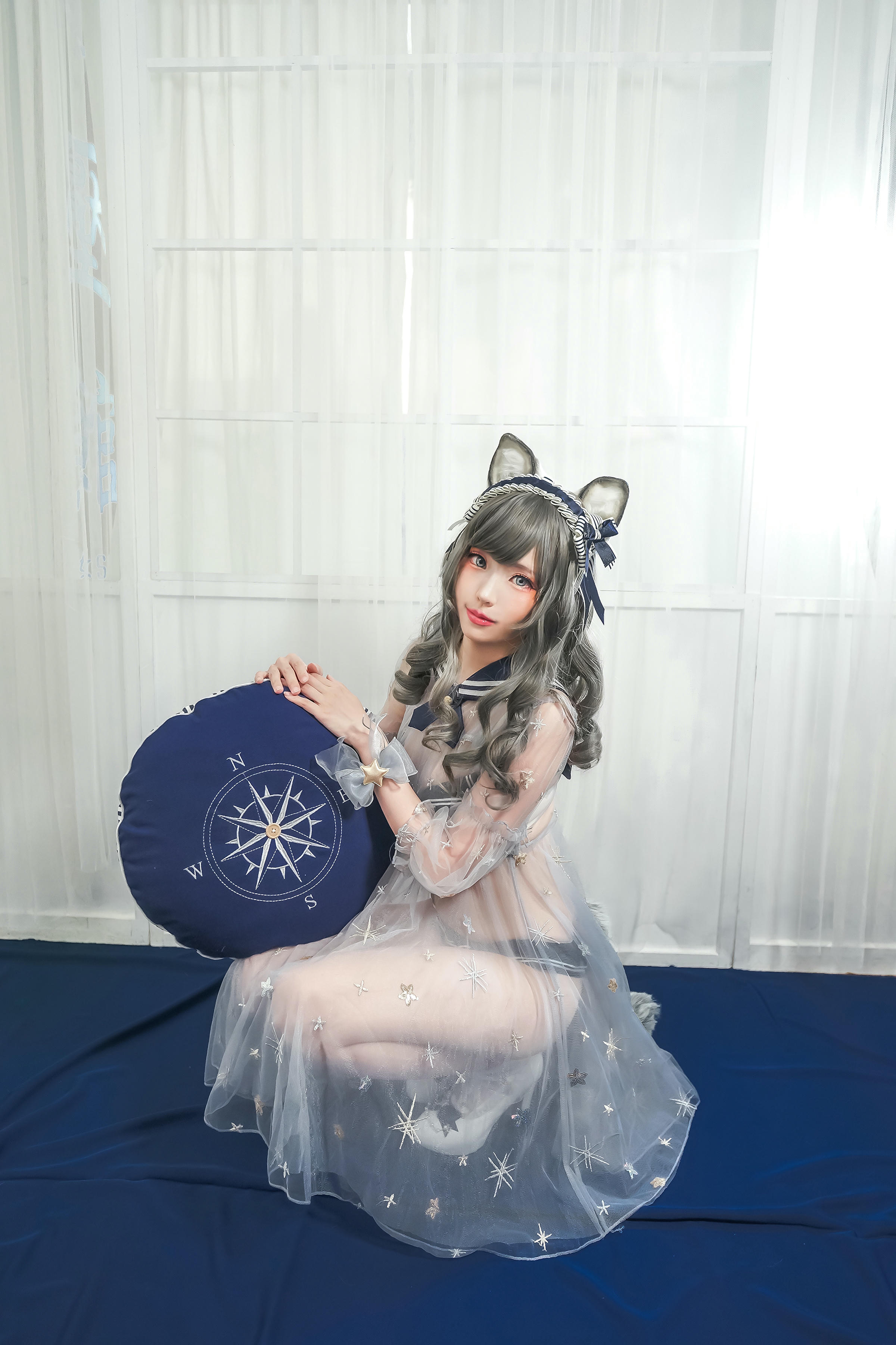 ElyEE子 NO.047 灰太狼-透明睡裙 [21P 99.87 MB]_第1集