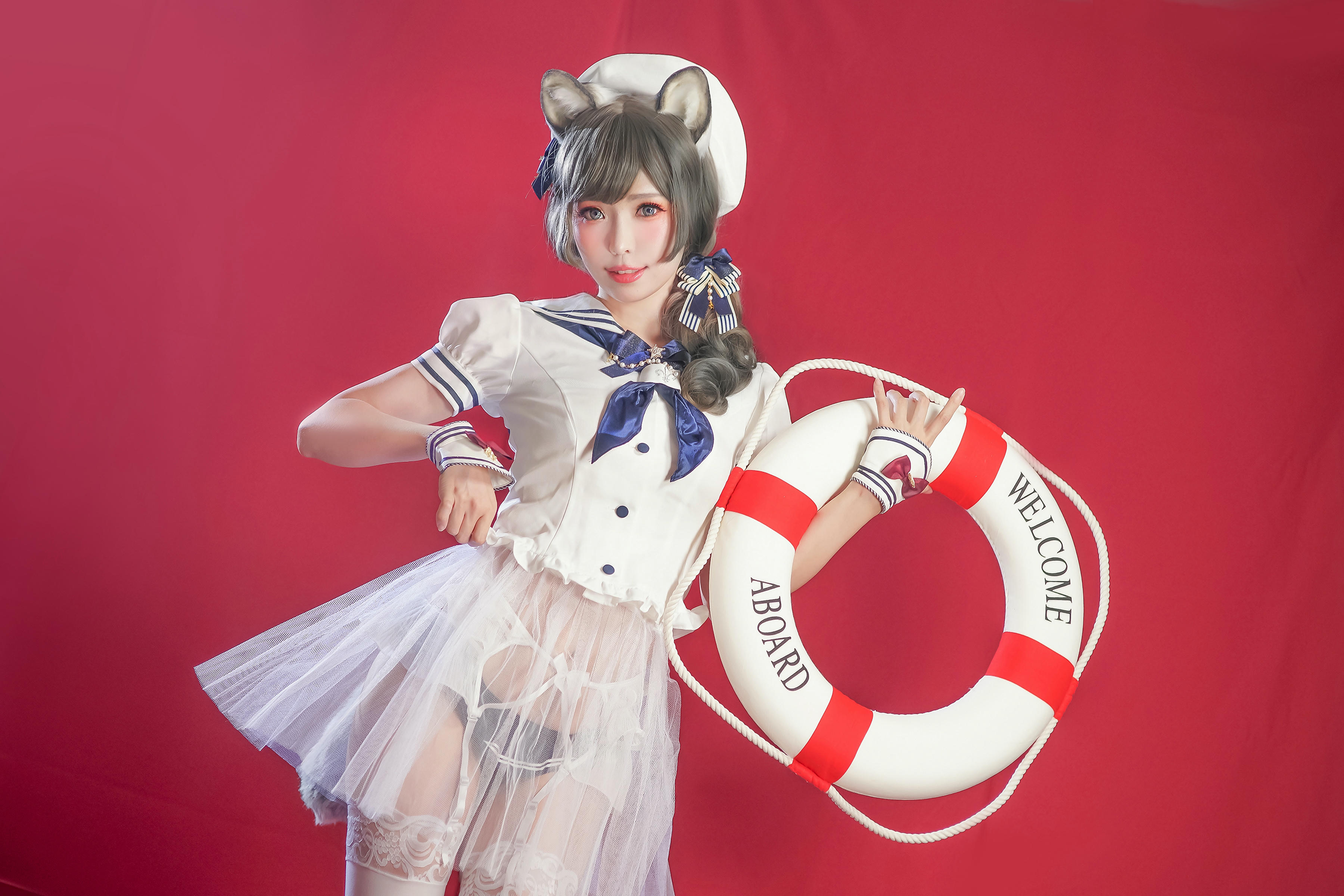 ElyEE子 NO.048 灰太狼-jk [22P 106.32 MB]_第1集