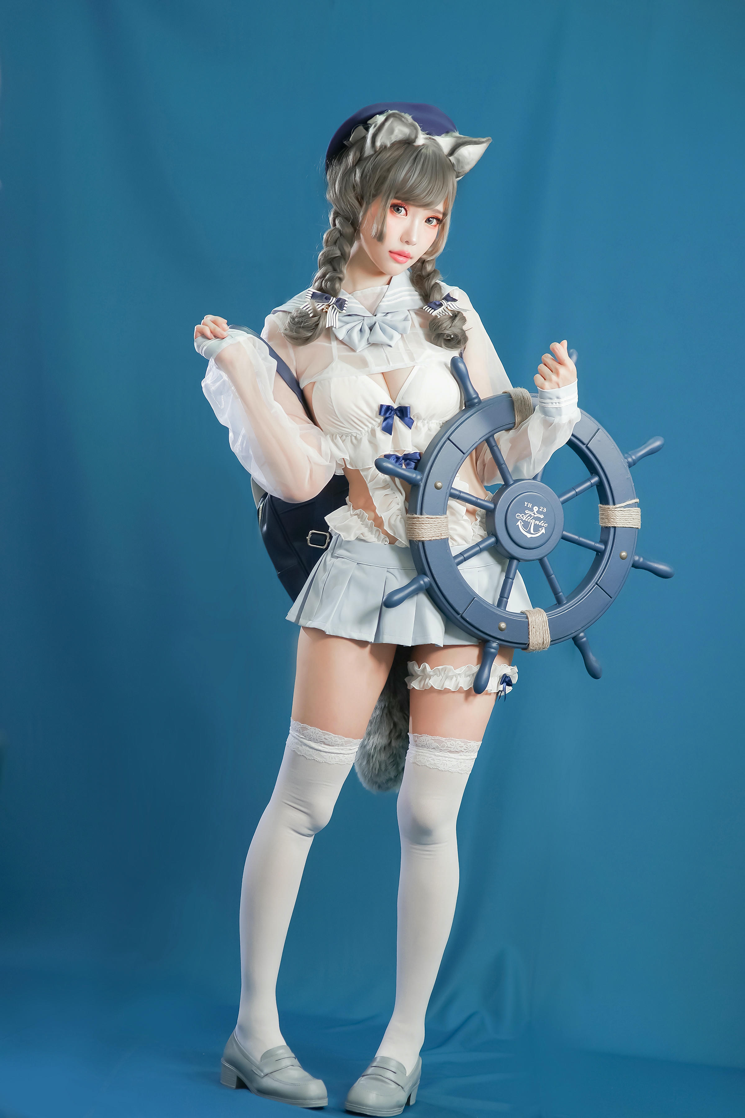 ElyEE子 NO.049 灰太狼-泳圈 [21P 95.14 MB]_第1集