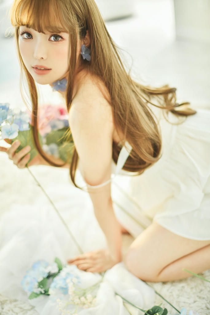 ElyEE子 NO.076 White Dress [22P-27MB]_第1集
