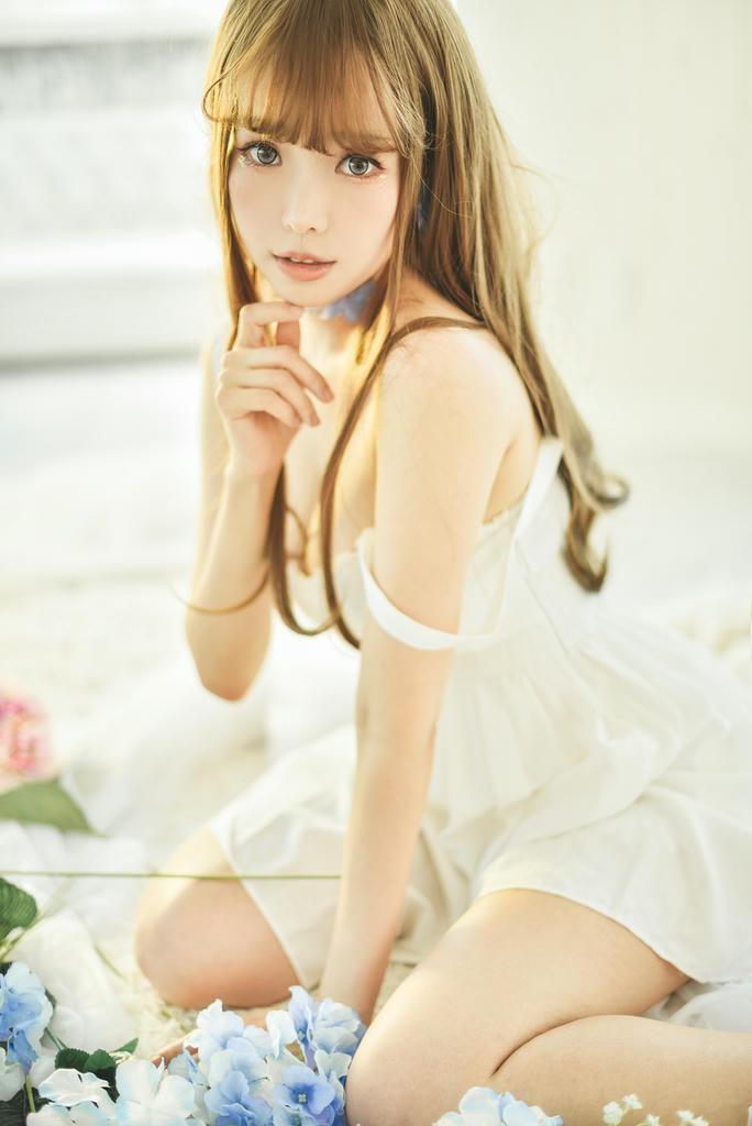 ElyEE子 NO.076 White Dress [22P-27MB]_第1集