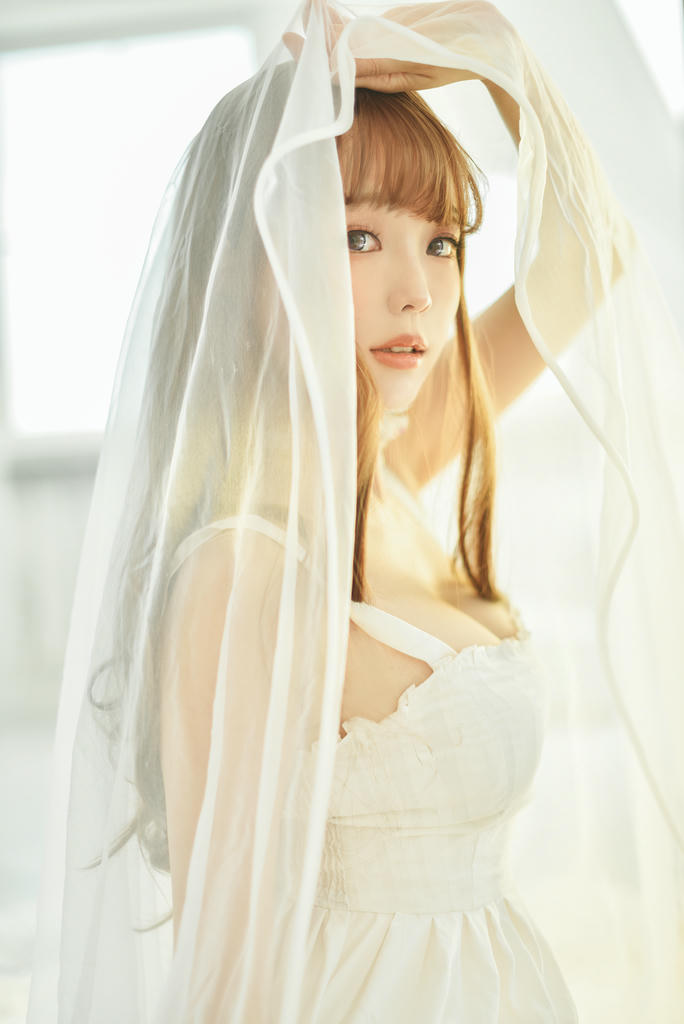 ElyEE子 NO.076 White Dress [22P-27MB]_第1集