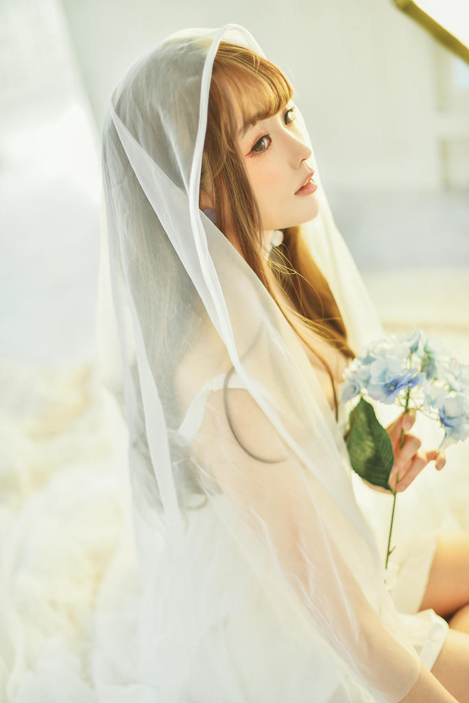 ElyEE子 NO.076 White Dress [22P-27MB]_第1集