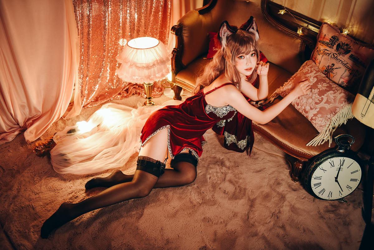 ElyEE子 NO.077 Sleepy Velvet Red [52P-258MB]_第2集