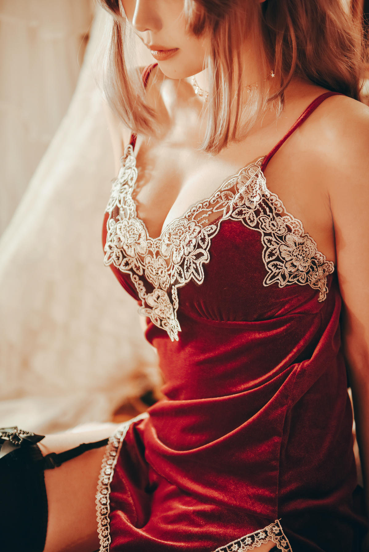 ElyEE子 NO.077 Sleepy Velvet Red [52P-258MB]_第3集