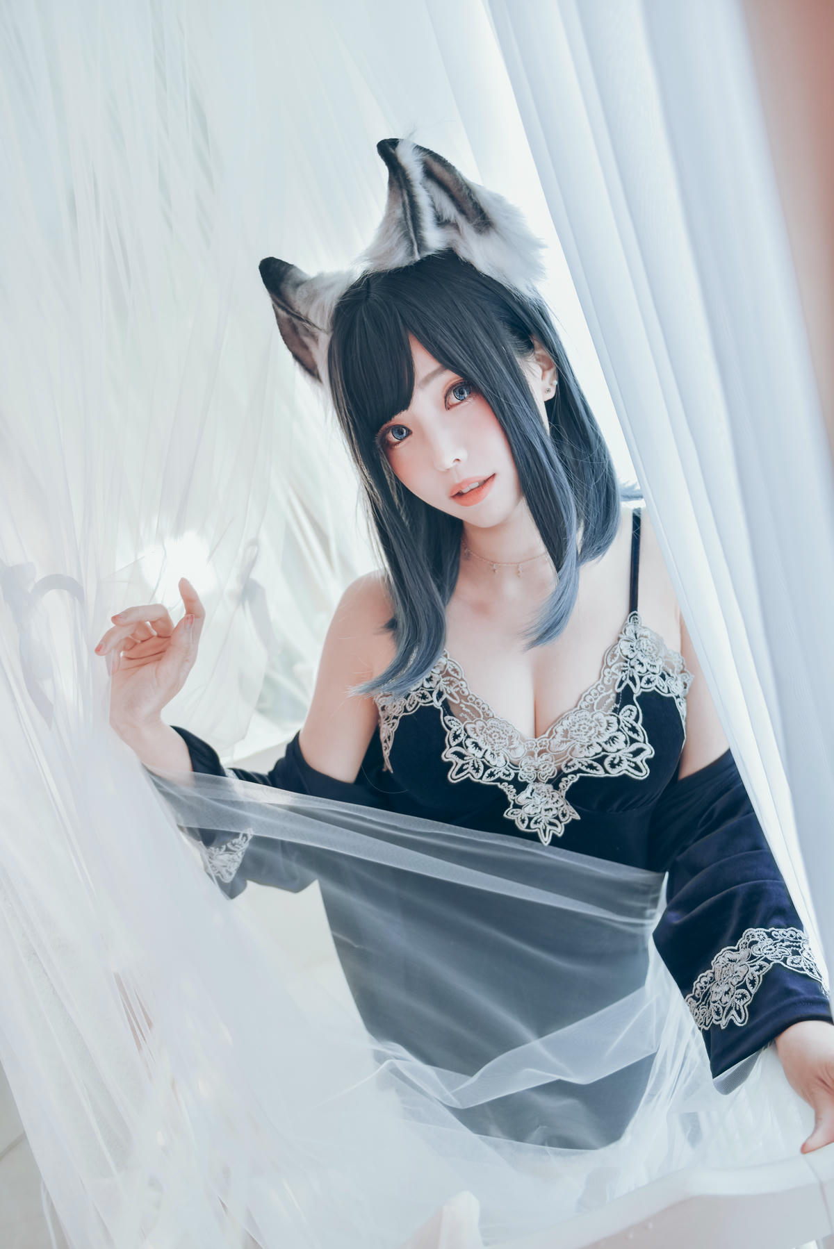 ElyEE子 NO.078 Sleepy Velvet Blue [57P-141MB]_第2集