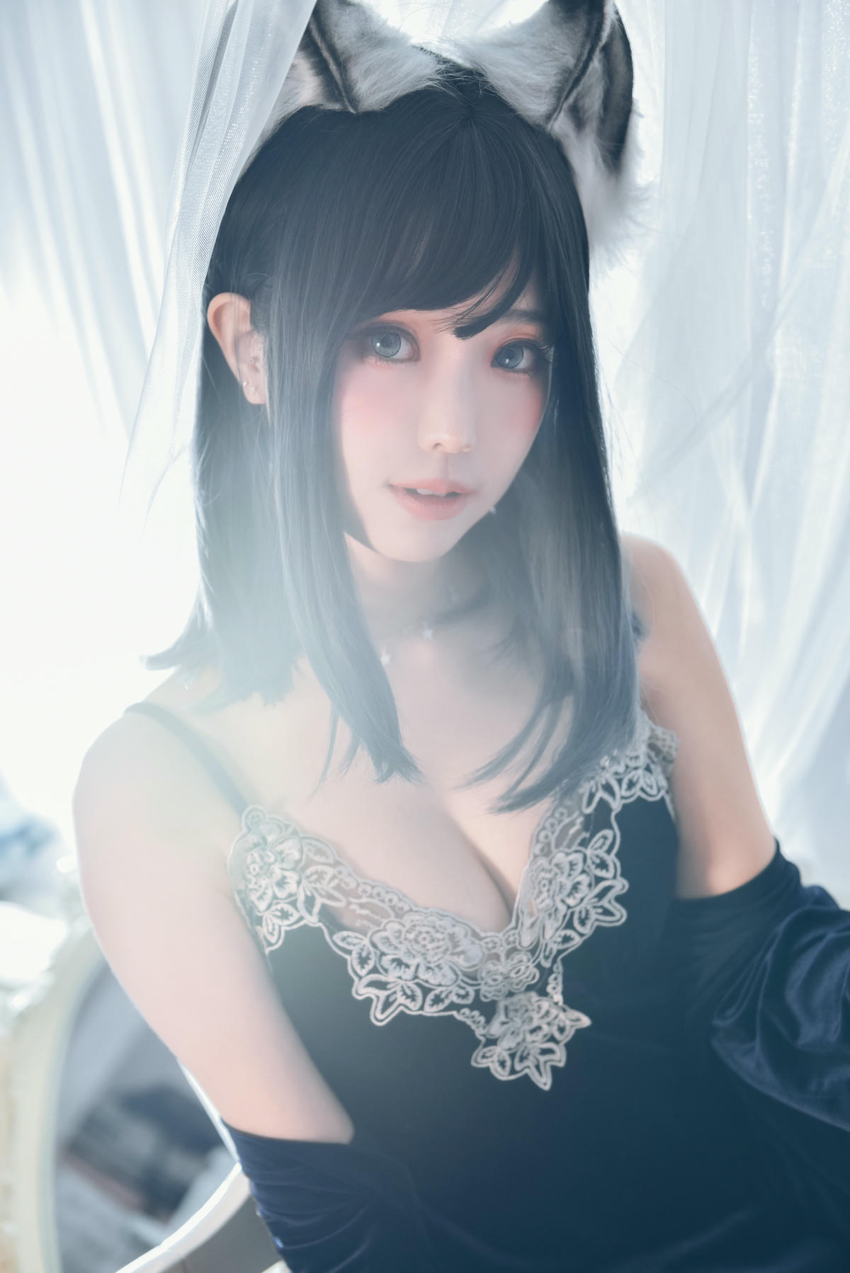 ElyEE子 NO.078 Sleepy Velvet Blue [57P-141MB]_第2集