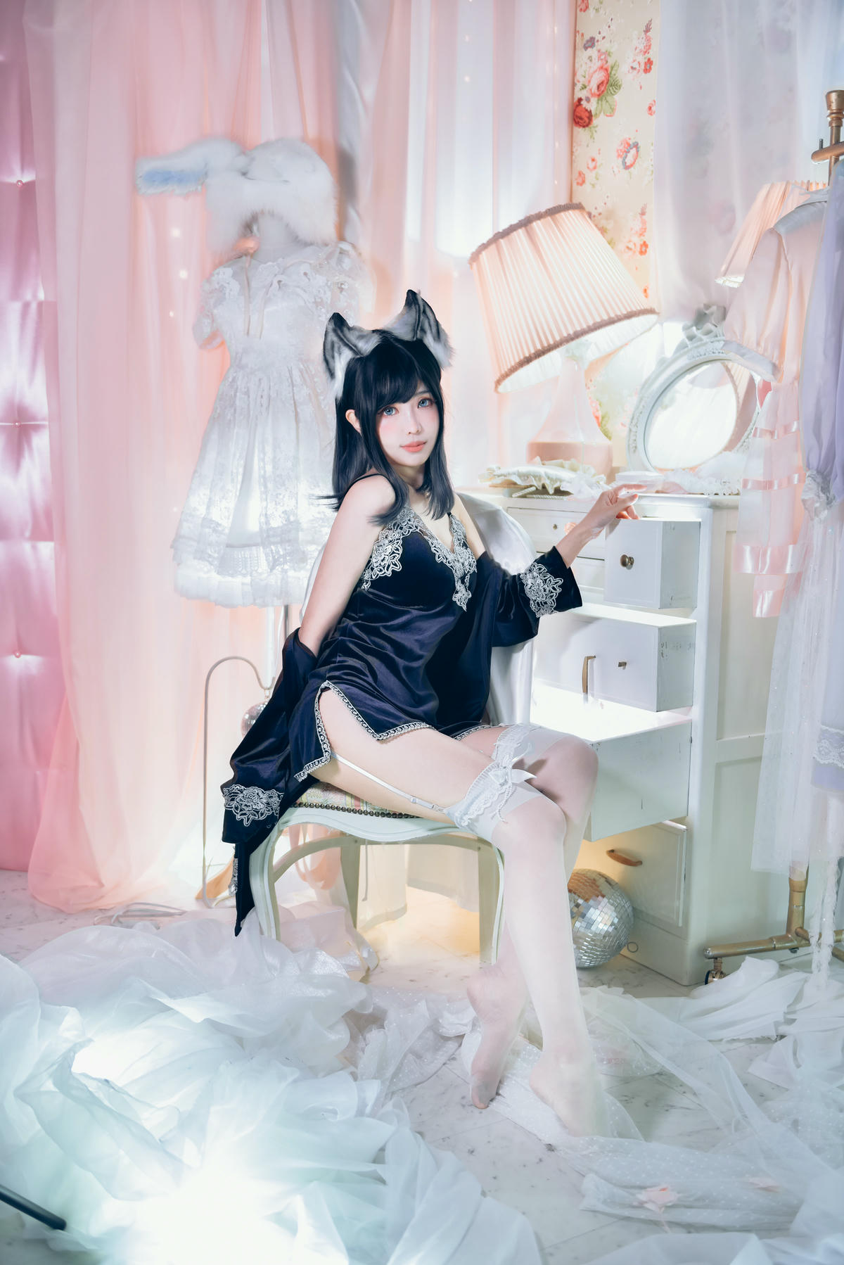 ElyEE子 NO.078 Sleepy Velvet Blue [57P-141MB]_第2集