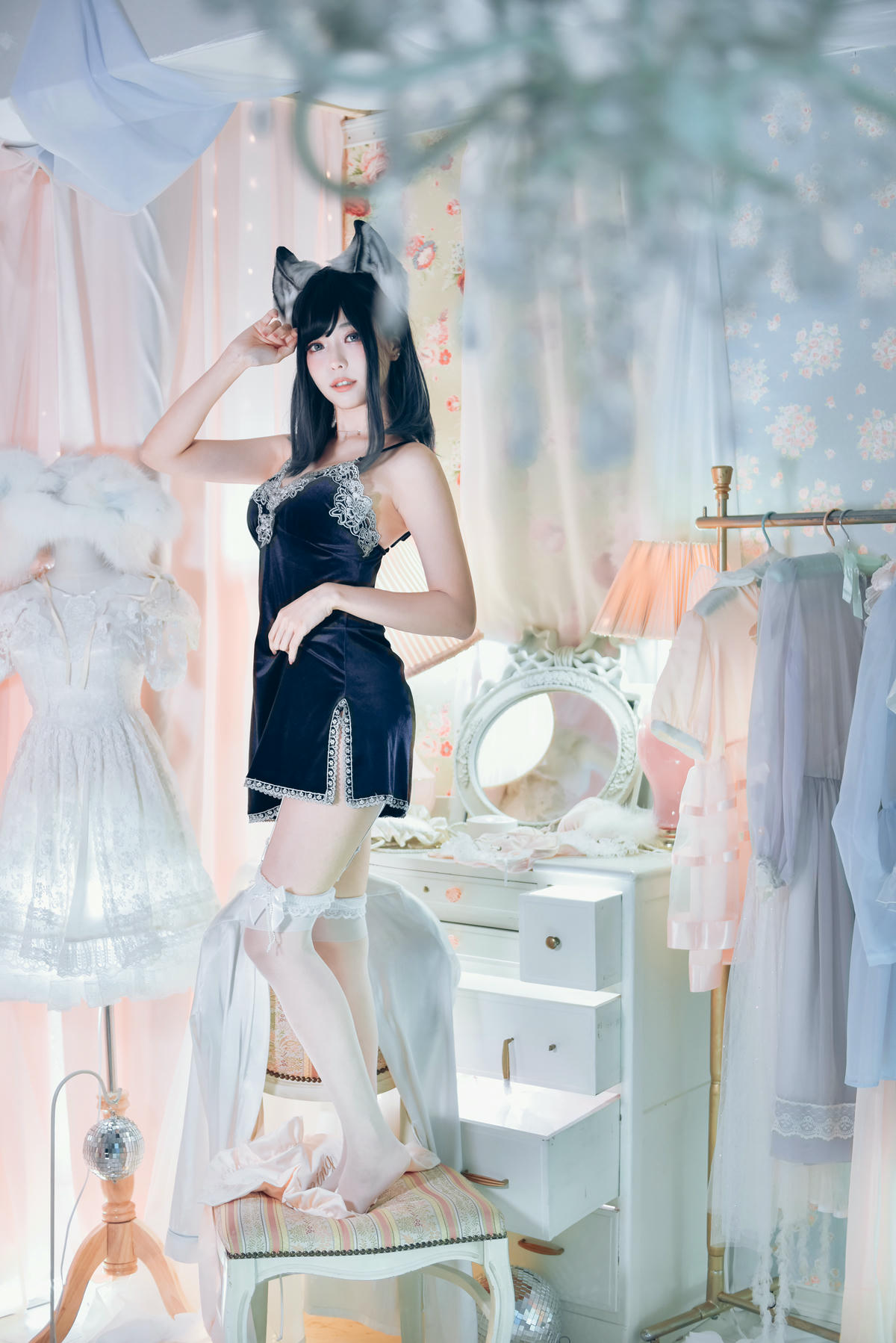 ElyEE子 NO.078 Sleepy Velvet Blue [57P-141MB]_第3集