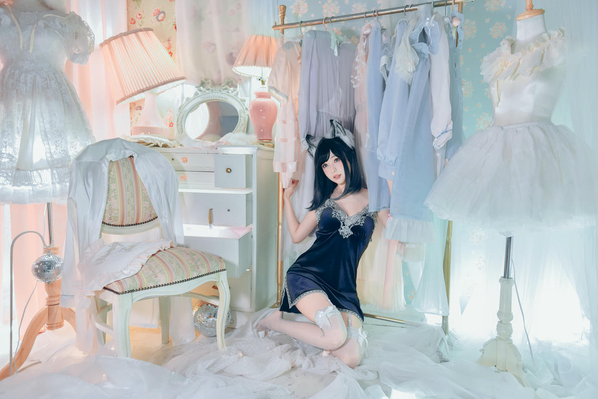 ElyEE子 NO.078 Sleepy Velvet Blue [57P-141MB]_第3集