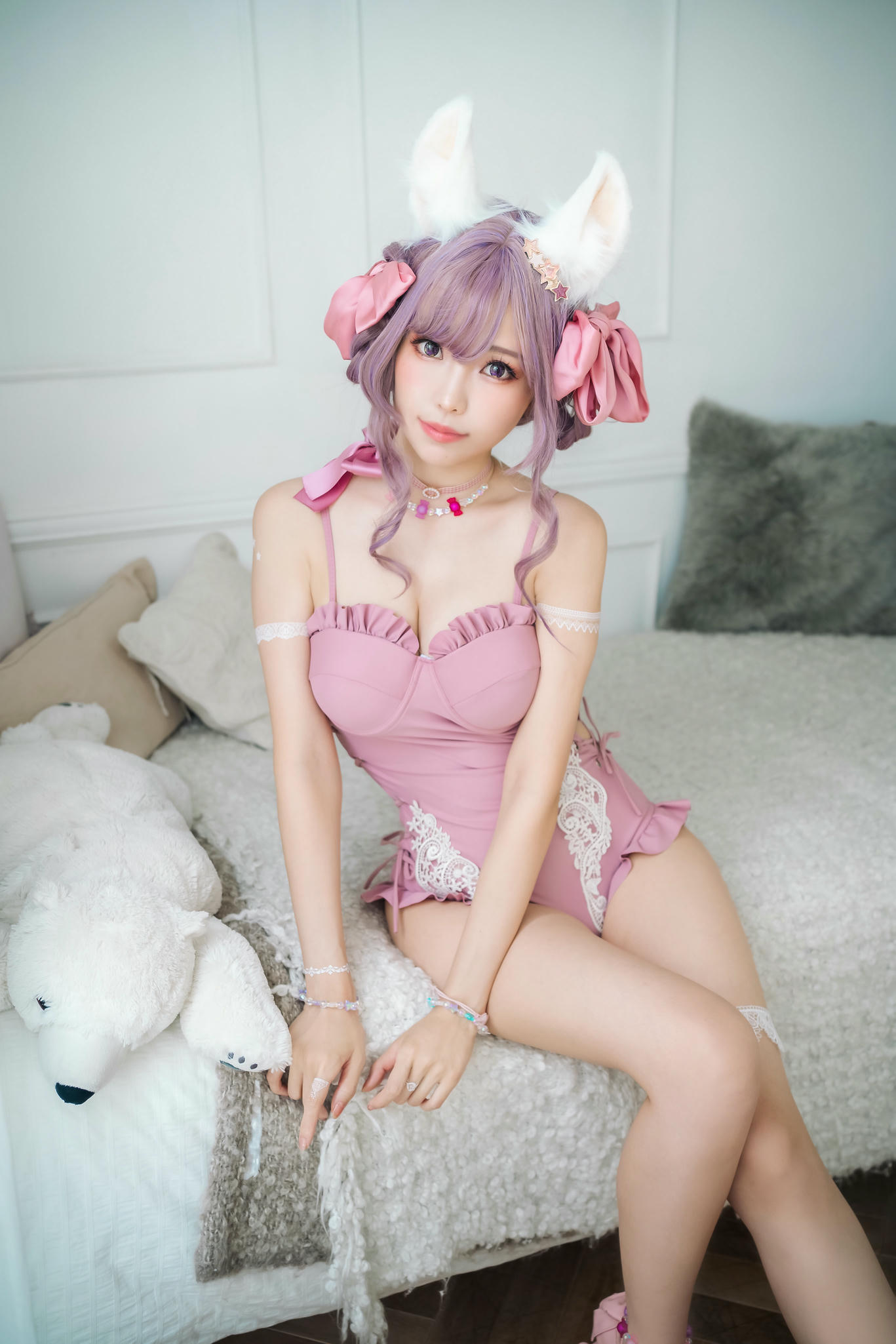 ElyEE子 NO.087 Fluffy Summer pink [54P-214MB]_第1集