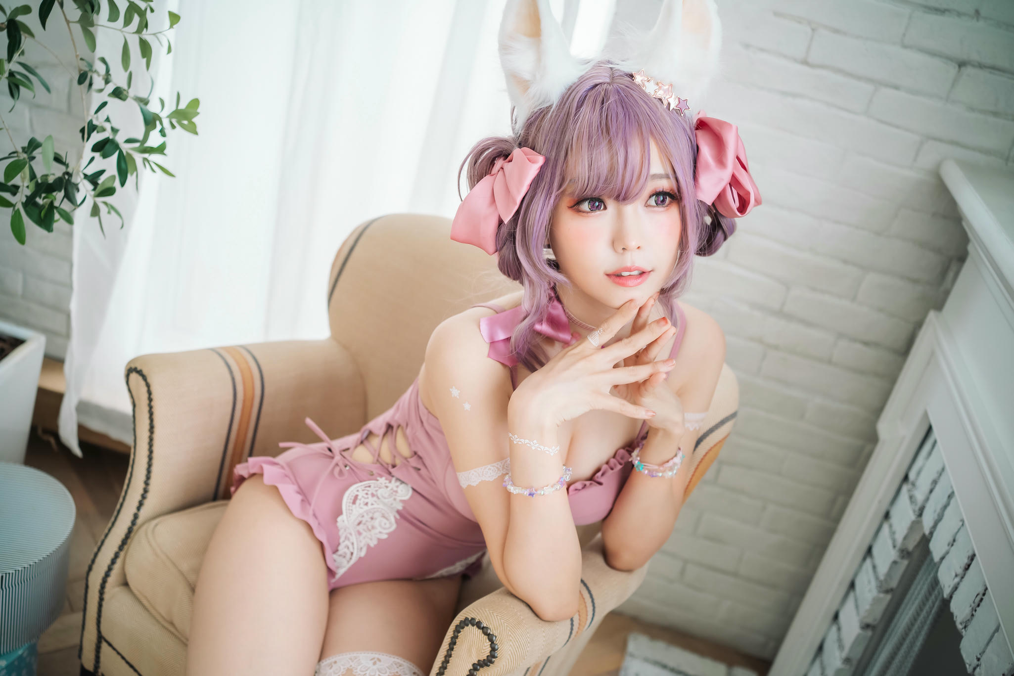 ElyEE子 NO.087 Fluffy Summer pink [54P-214MB]_第1集