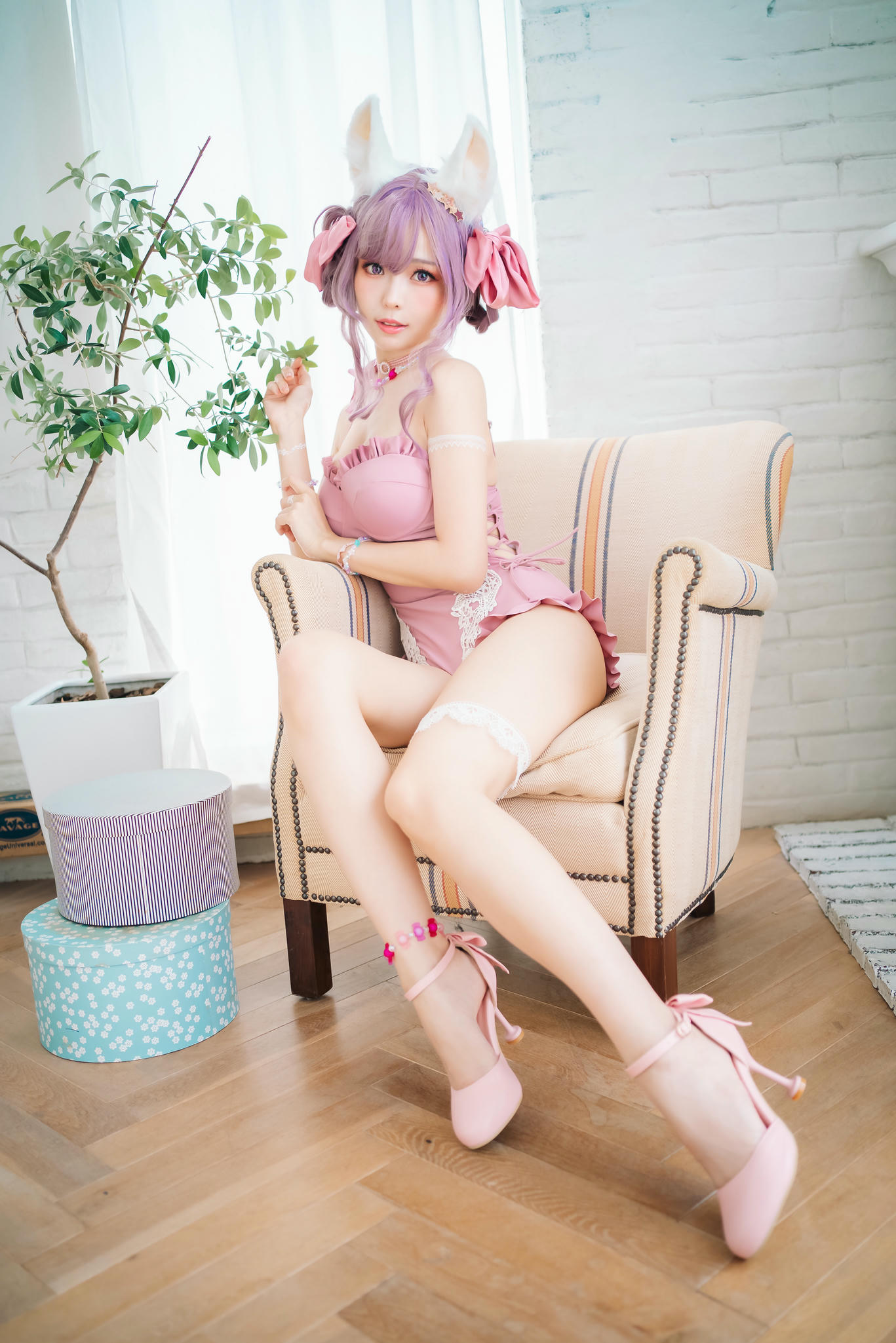 ElyEE子 NO.087 Fluffy Summer pink [54P-214MB]_第1集