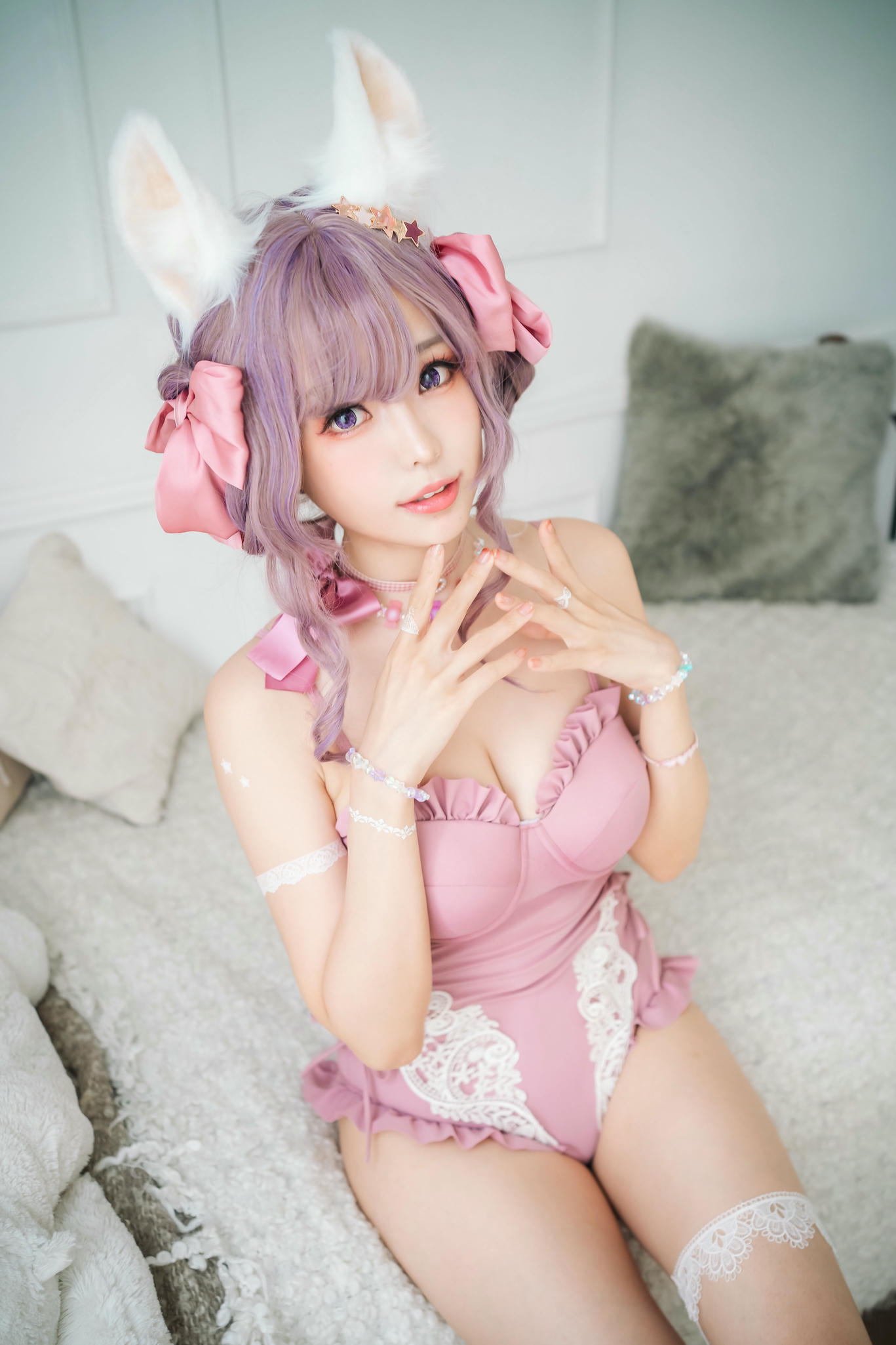 ElyEE子 NO.087 Fluffy Summer pink [54P-214MB]_第2集