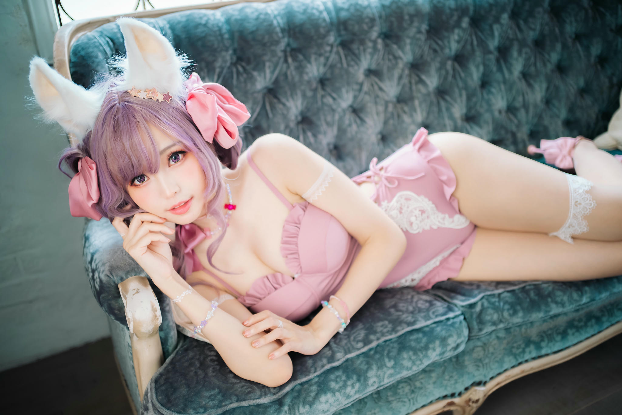 ElyEE子 NO.087 Fluffy Summer pink [54P-214MB]_第2集