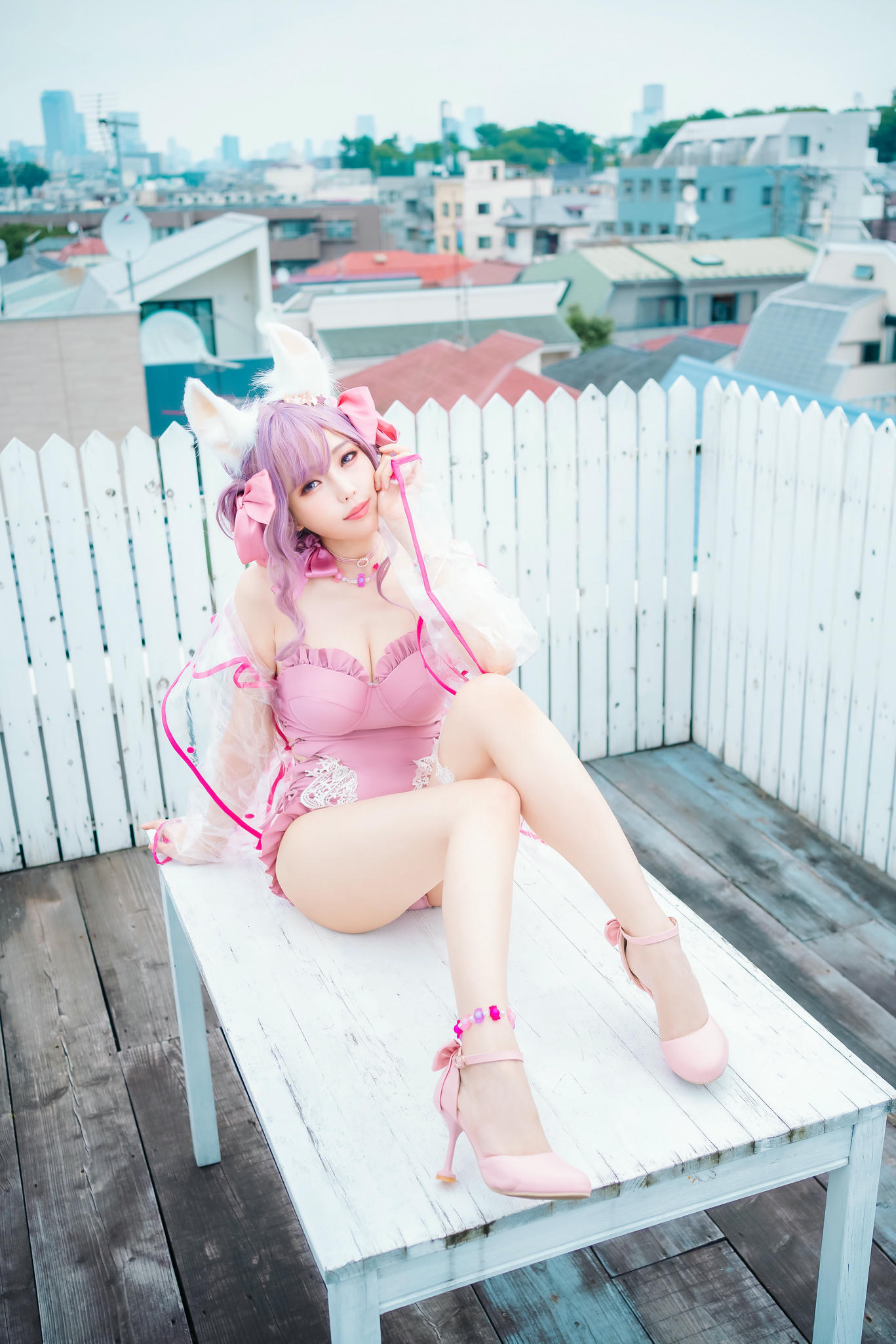 ElyEE子 NO.087 Fluffy Summer pink [54P-214MB]_第3集